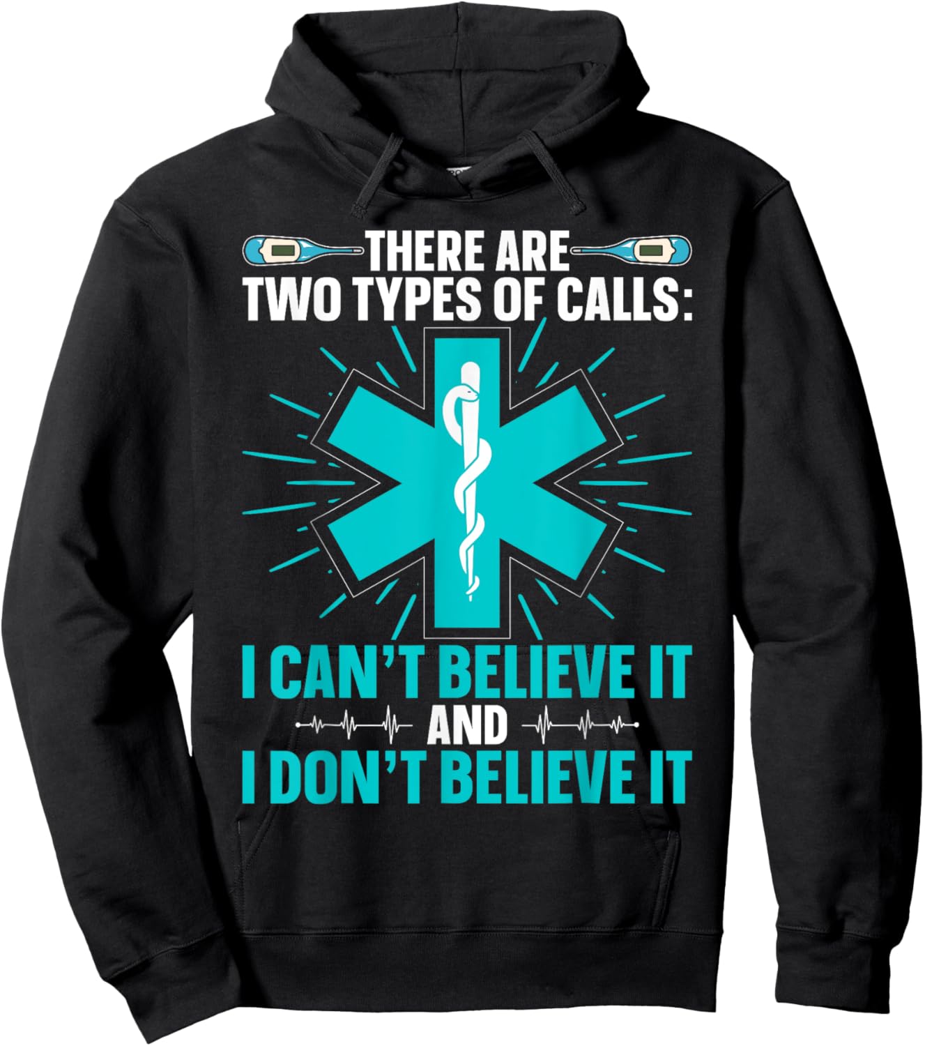 EMT Paramedic - EMS emergency medical technician Paramedic Hoodie - Hoodie | Black