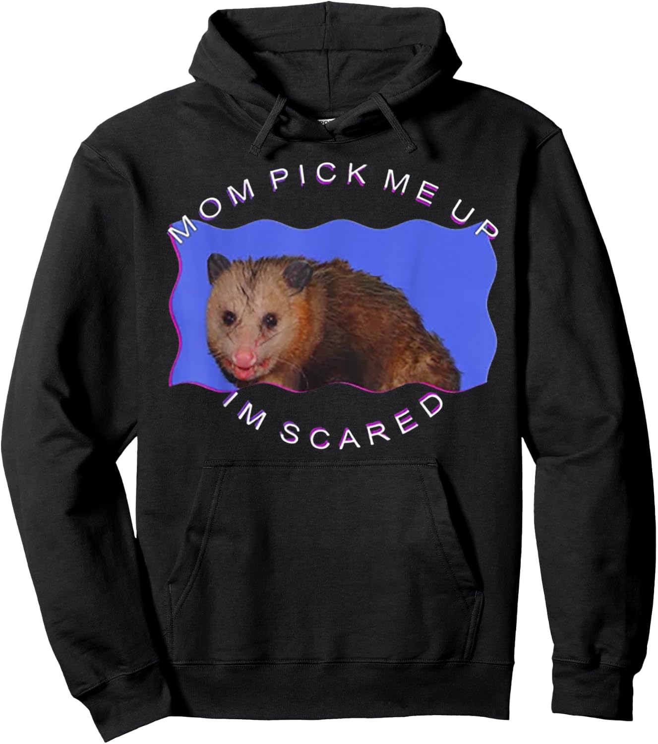 Mom Pick Me Up I'm Scared Hoodie - Hoodie | Black