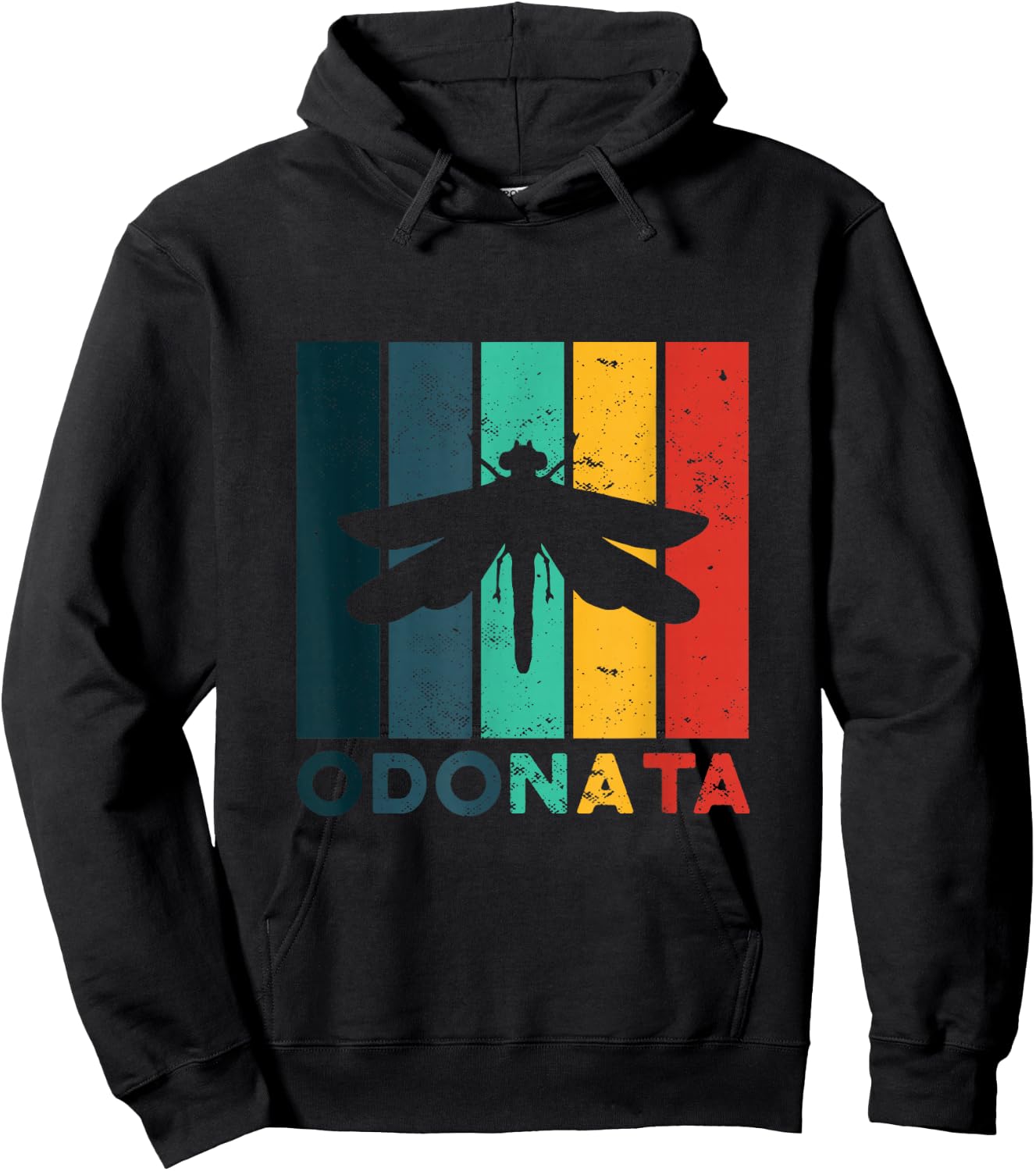 Odonata Dragonfly Hoodie - Hoodie | Black