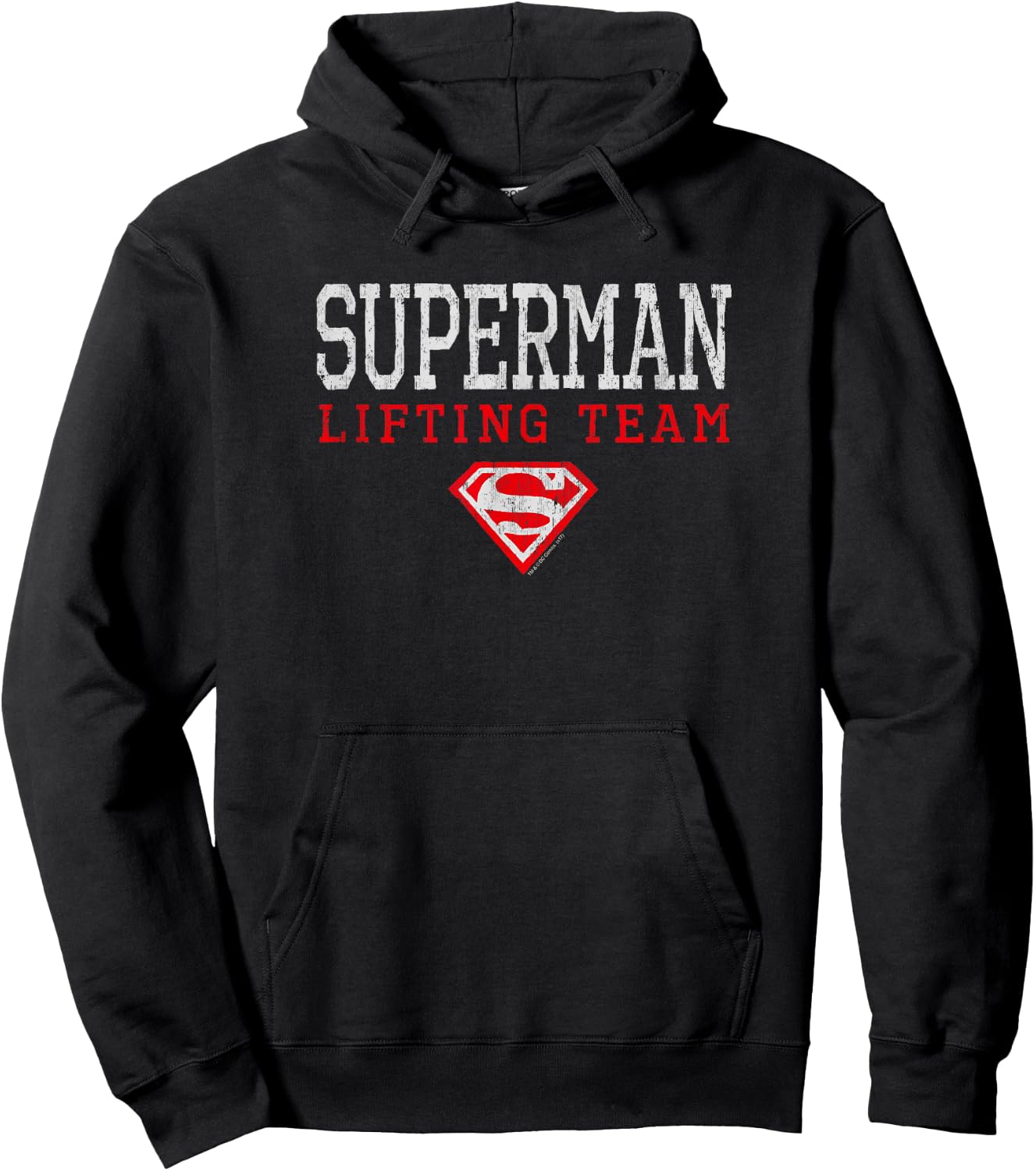 Superman Lifting Team Hoodie - Hoodie | Black