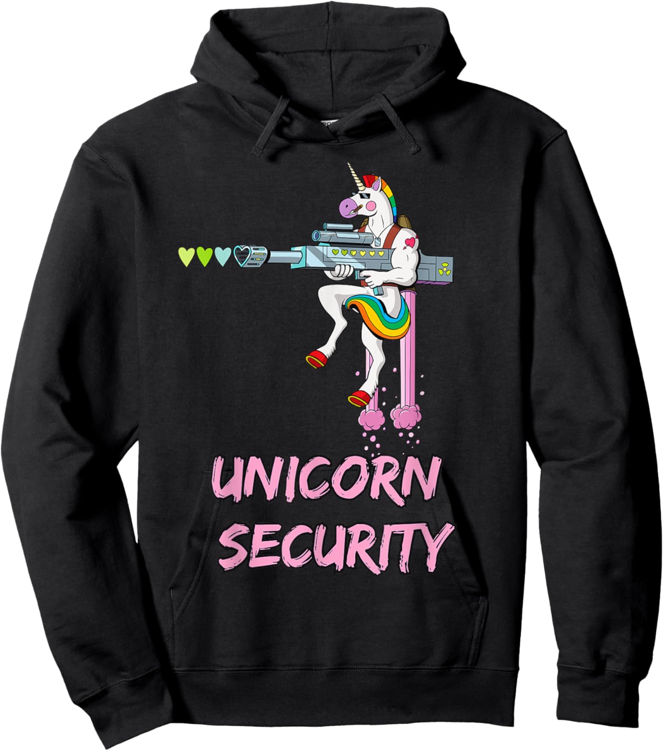 Unicorn Security Hoodie - Hoodie | Black