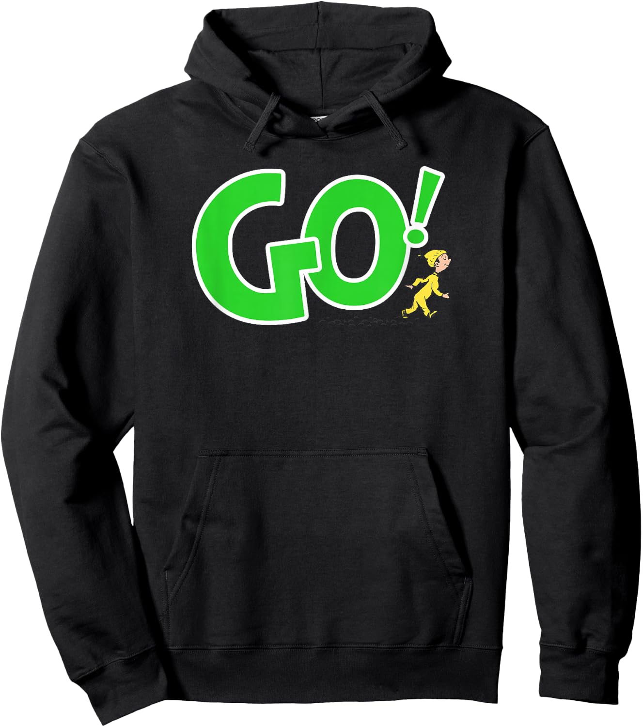 Dr. Seuss Oh the Places You'll Go... GO! Hoodie - Hoodie | Black