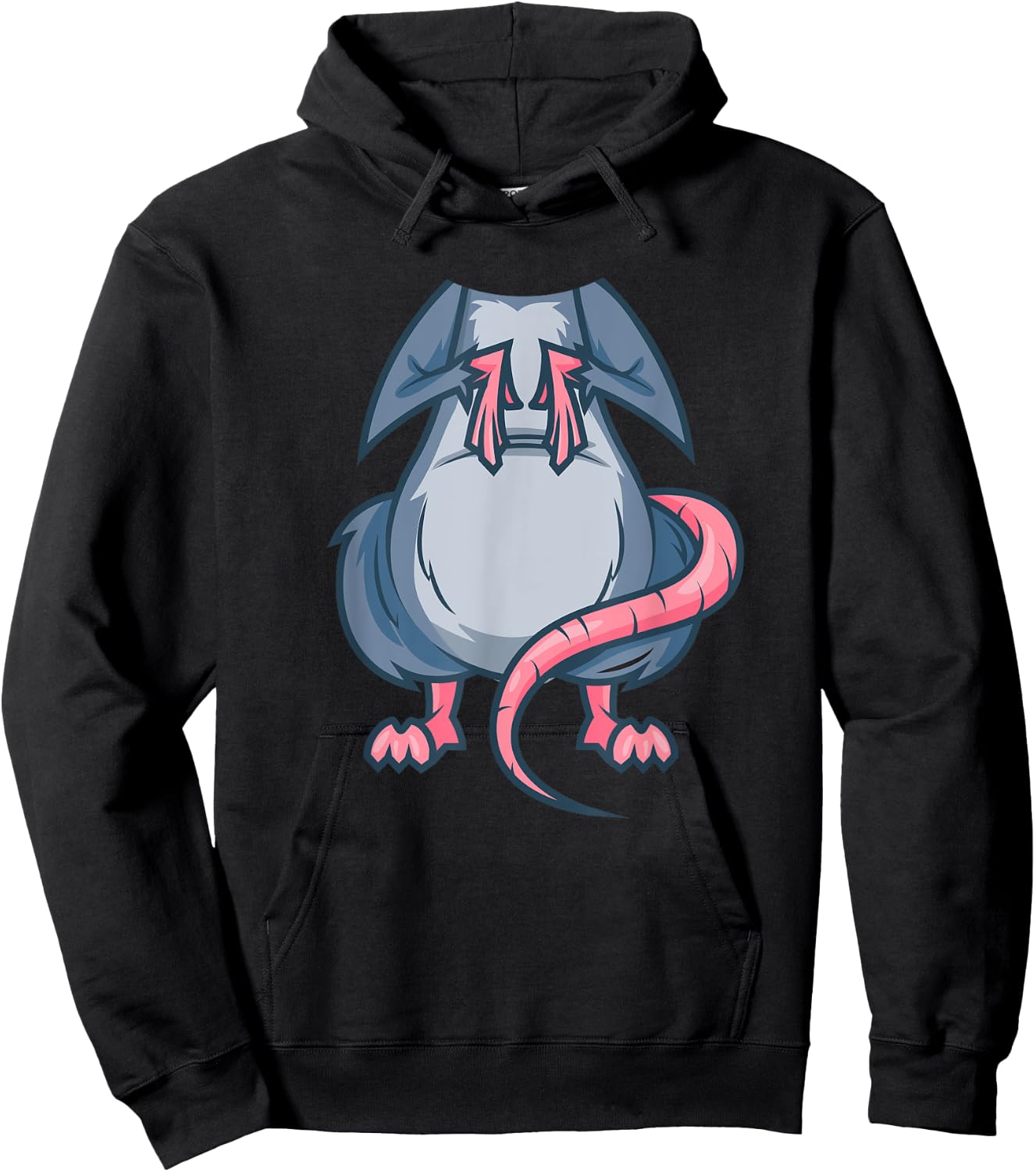 Mouse Costume Halloween Easy Rat Cosplay Last Minute Outfit Hoodie - Hoodie | Black