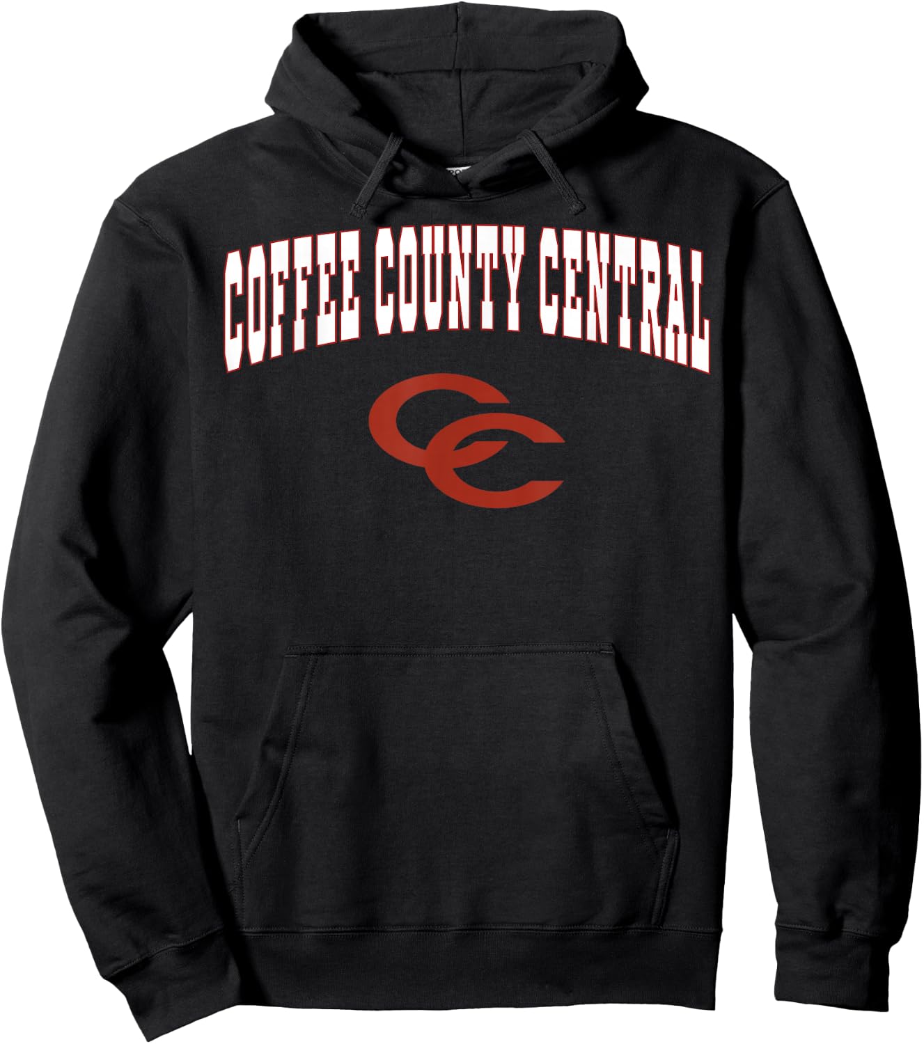 Coffee County Central High School Red Raiders C2 Hoodie - Hoodie | Black