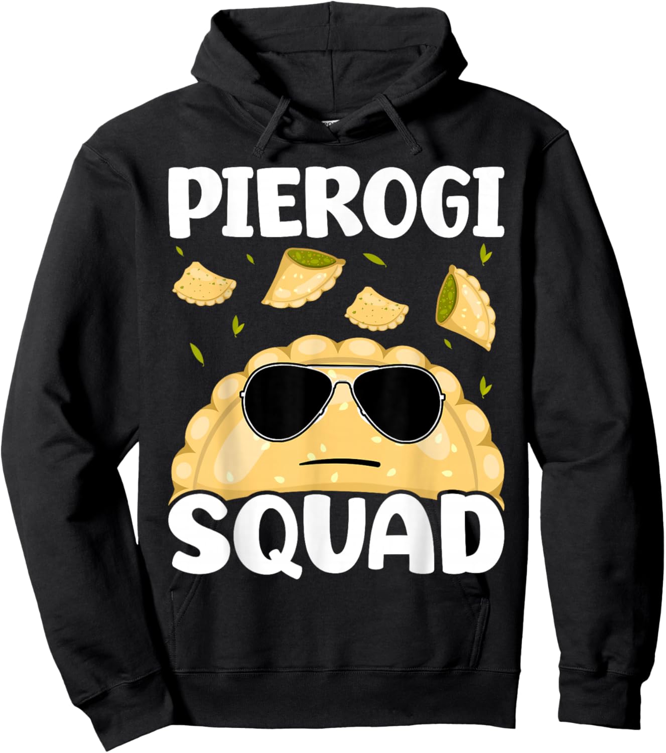 Pierogi Squad Poland Pierogi Hoodie - Hoodie | Black
