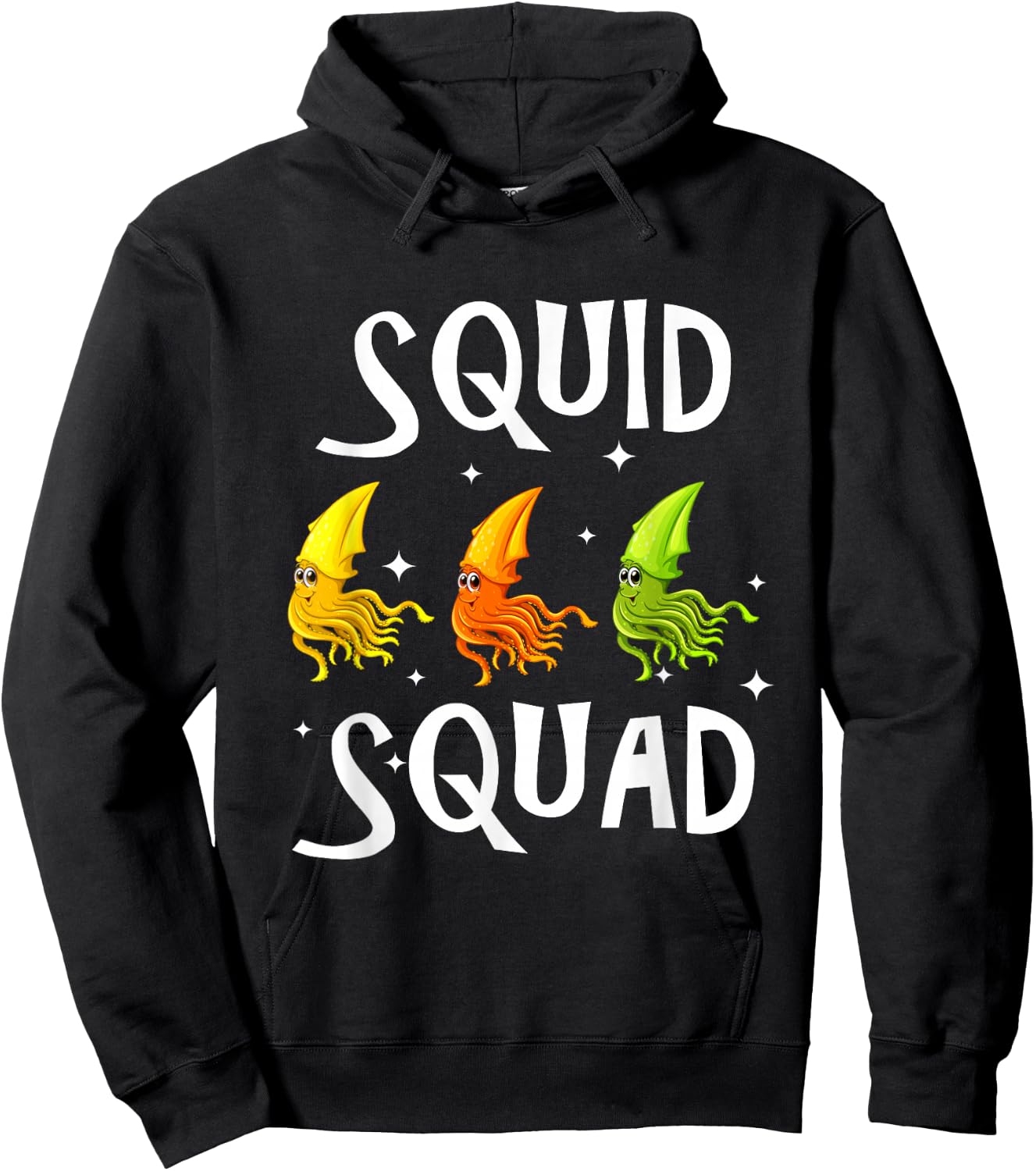 Squid Squad Hoodie - Hoodie | Black