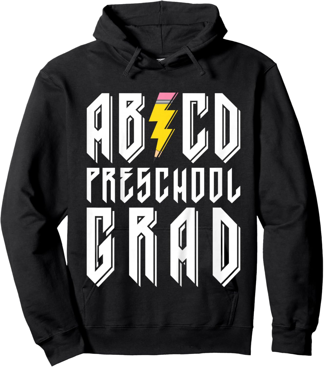 ABCD Rockstar Pre-K Grad 2026 Preschool Graduation 2026 2027 Hoodie - Hoodie | Black