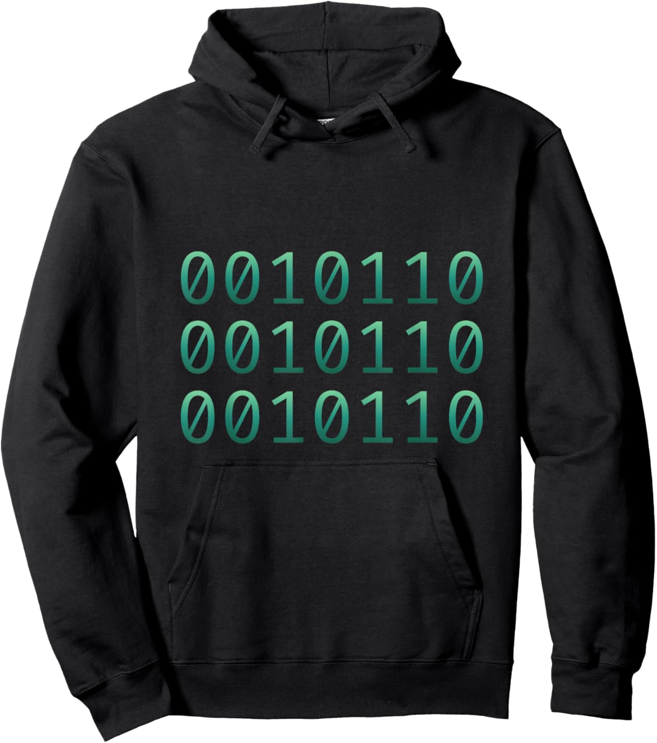 0010110 Hoodie - Hoodie | Black