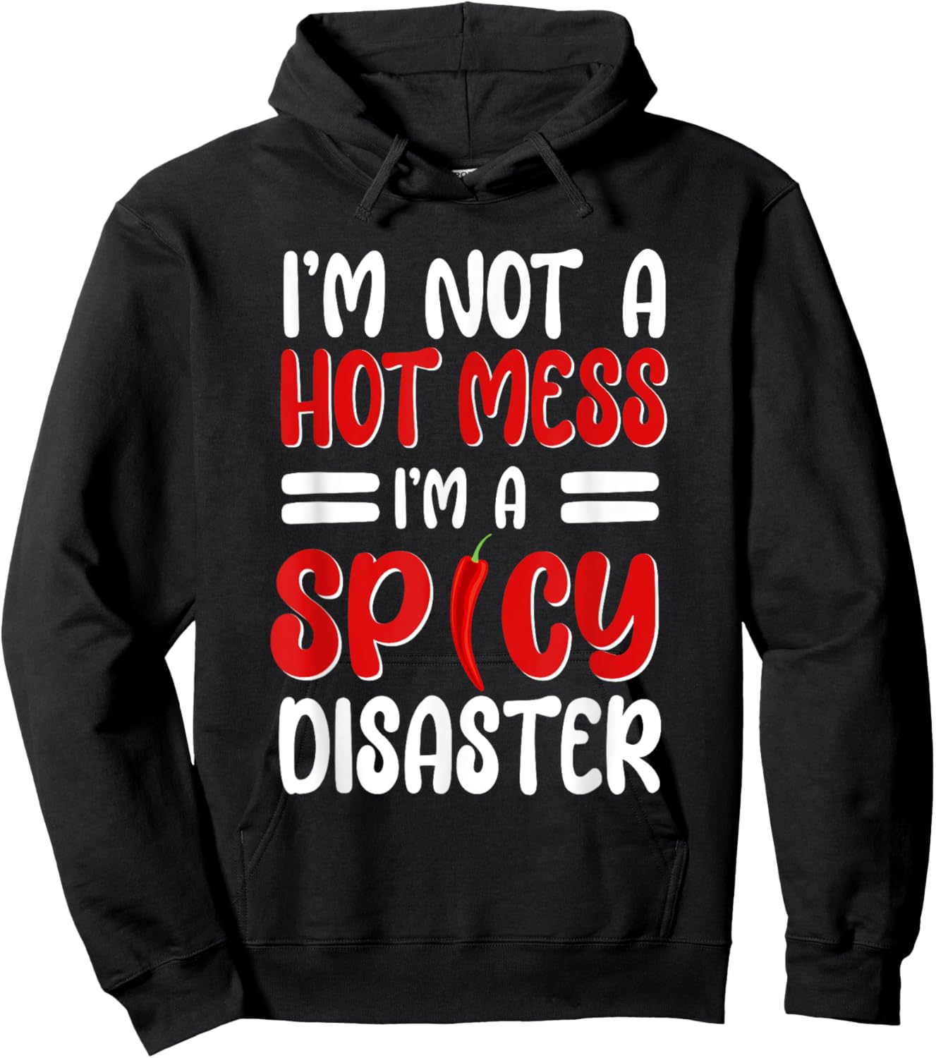 Jalapeños Chili Pepper Spicy Disaster Mexican Chile Gordo Hoodie - Hoodie | Black