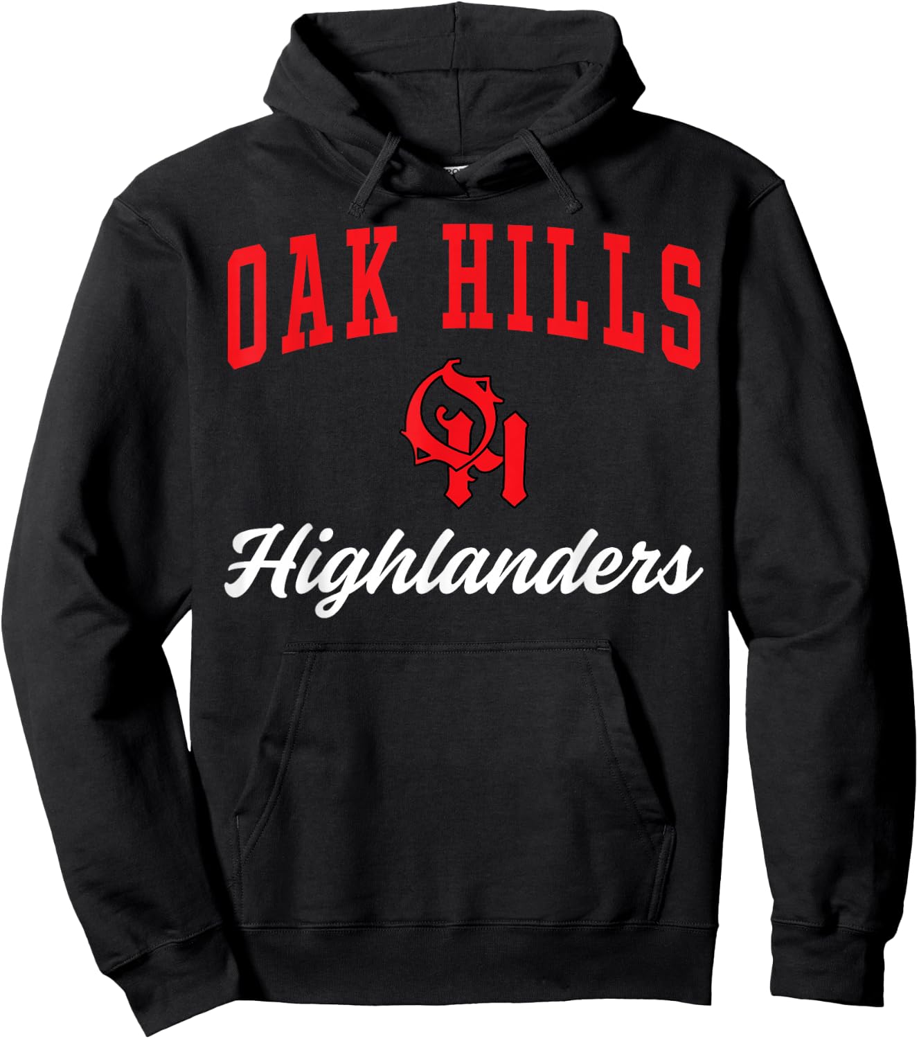 Oak Hills High School Highlanders C3 Hoodie - Hoodie | Black
