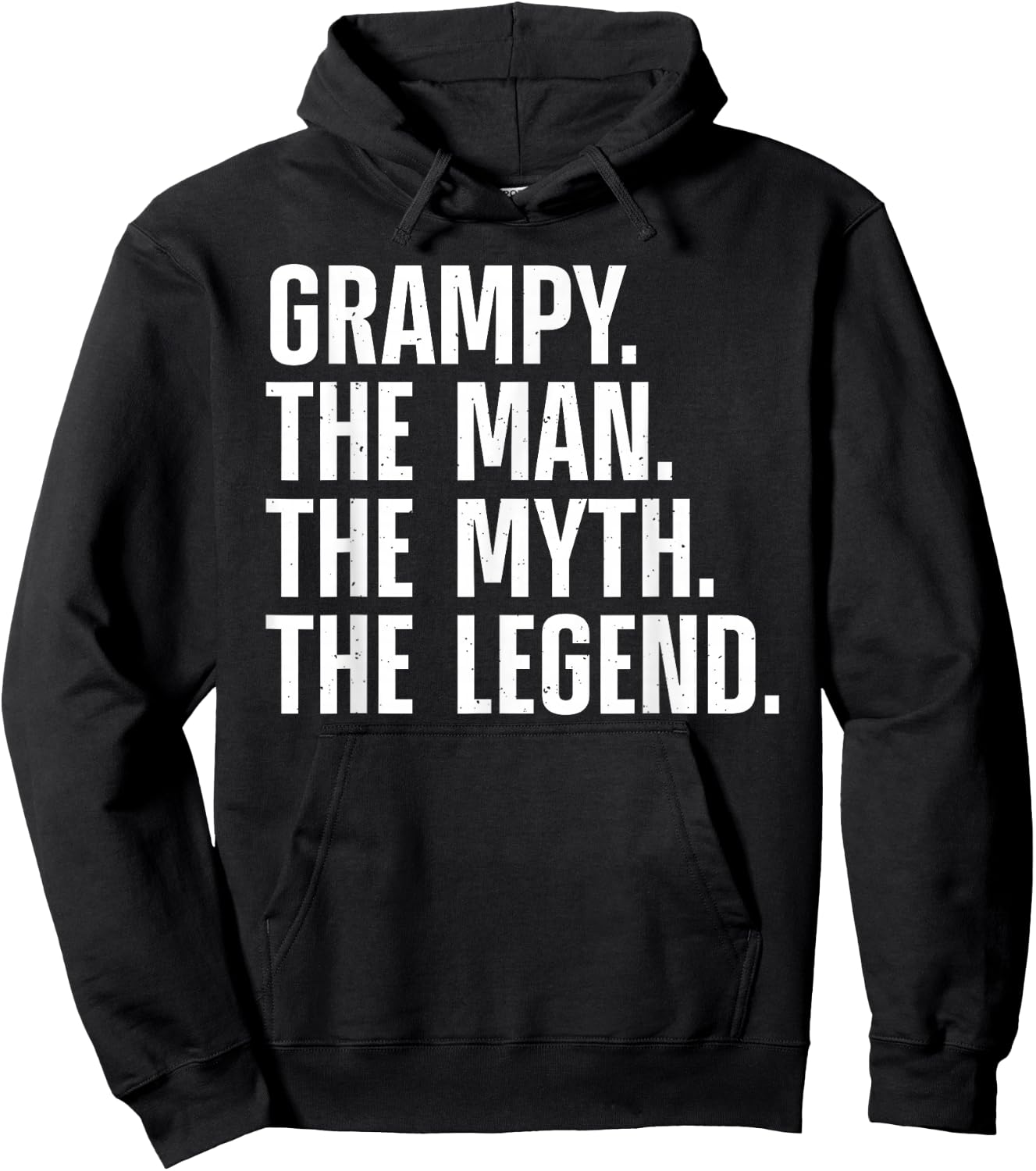 Grampy Design For Grandpa Grandfather From Grandkids Grampy Hoodie - Hoodie | Black