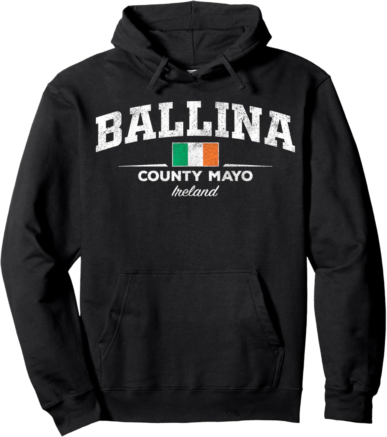 Ballina Ireland Hoodie - Hoodie | Black