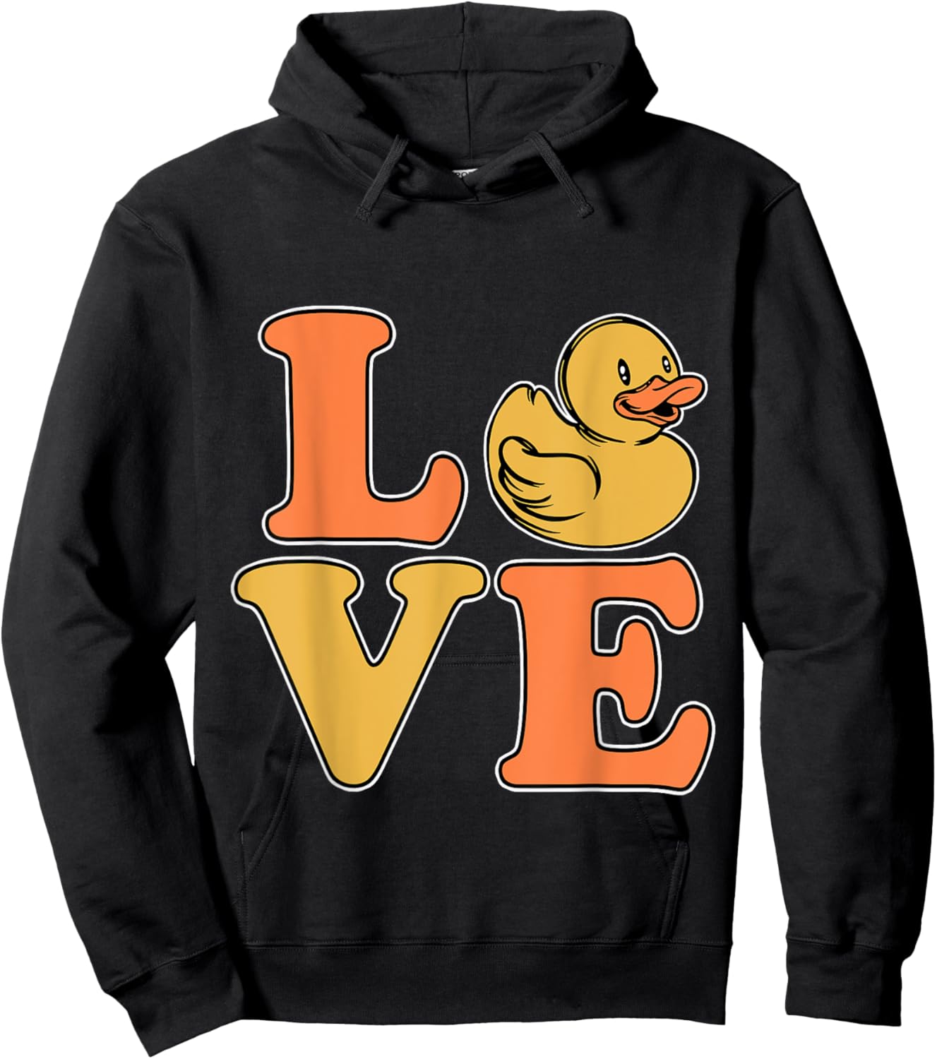 Love Duck Hoodie - Hoodie | Black