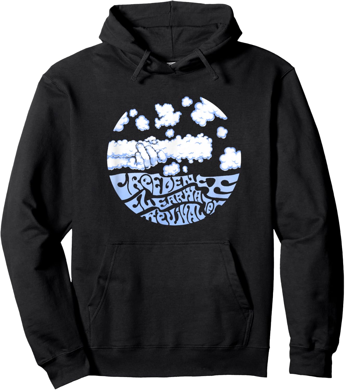 Creedence Clearwater Revival Clouds Hoodie - Hoodie | Black