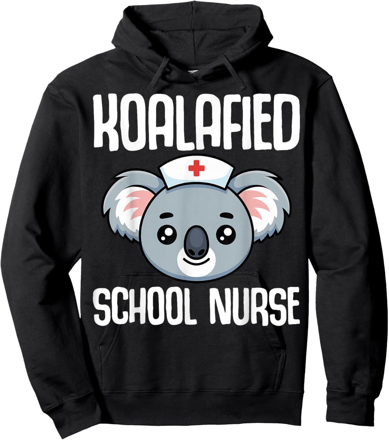 Koalafied School Nurse Hoodie - Hoodie | Black