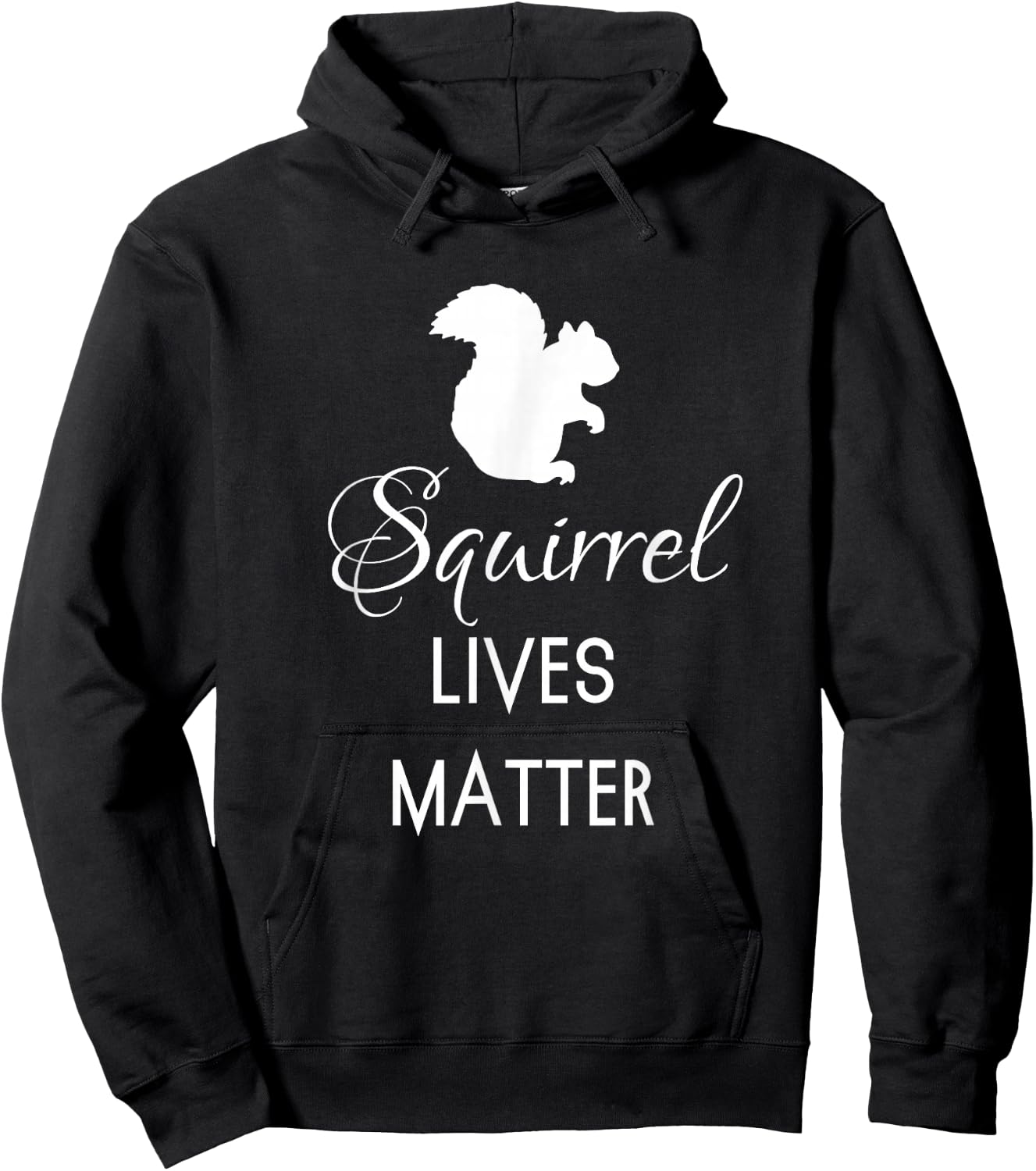 Gift Animal Groomers Nature Squirrel Hoodie - Hoodie | Black