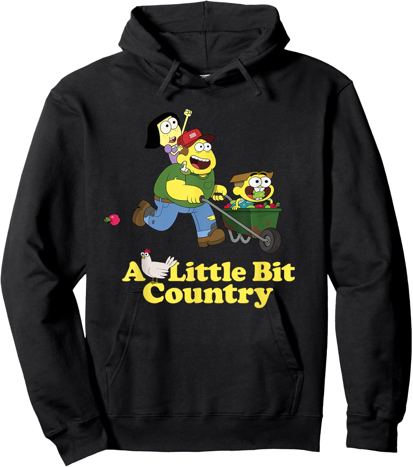 Disney Channel Big City Greens A Little Bit Country Hoodie - Hoodie | Black