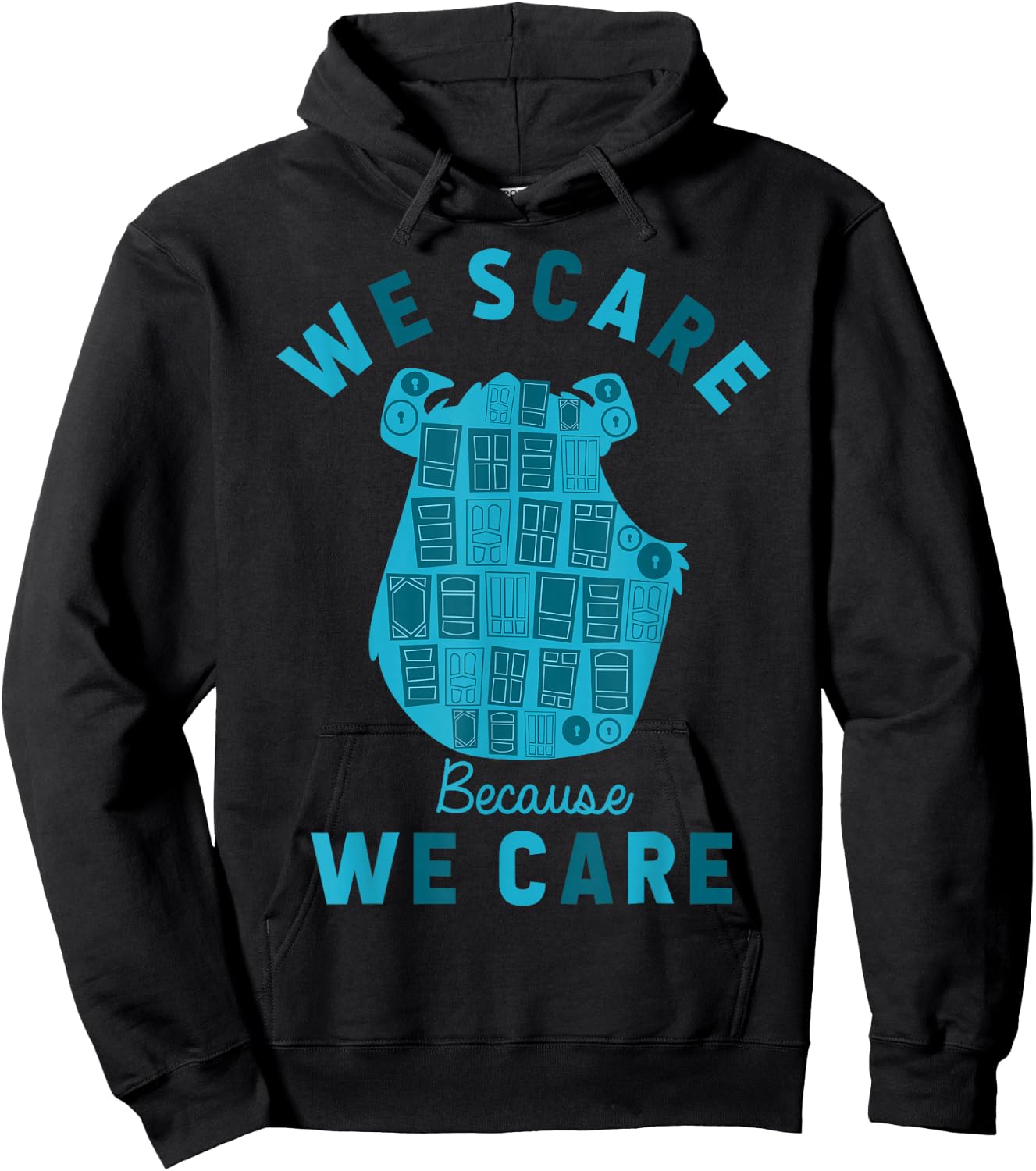 Disney Pixar Monsters University Sulley Scare Hoodie - Hoodie | Black