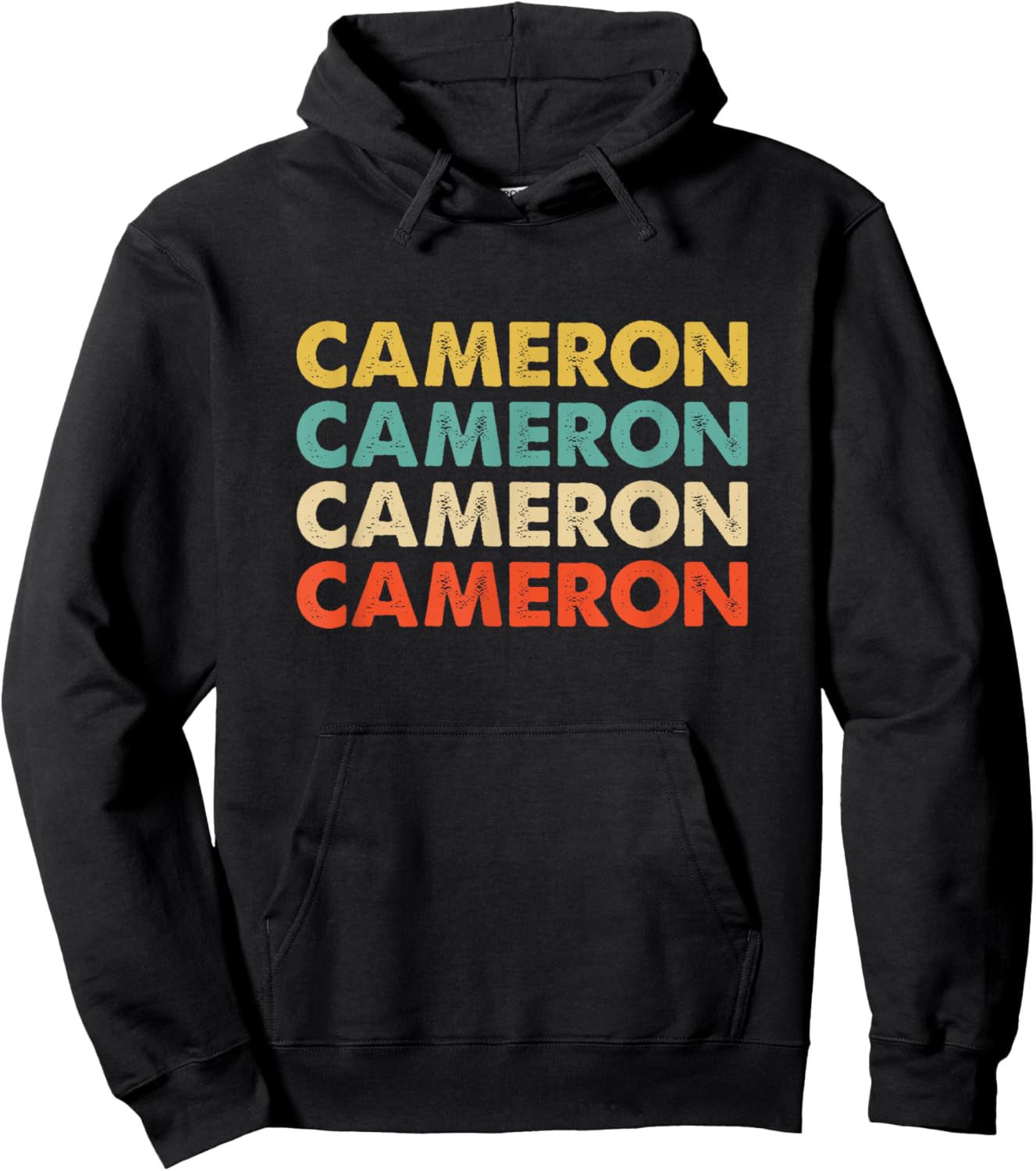 Cameron Name Hoodie - Hoodie | Black
