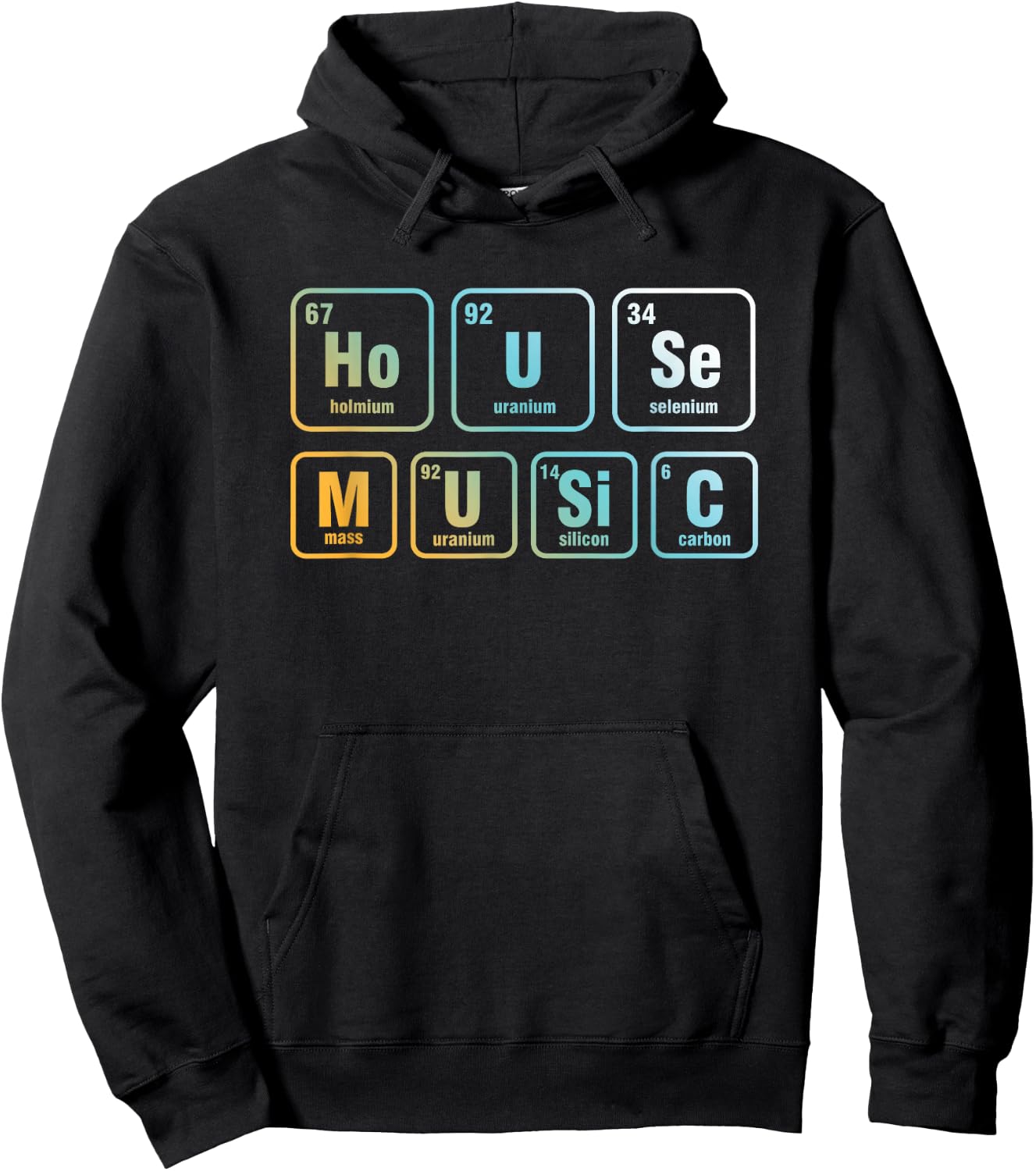 Disc Jockey DJ House Music Relaxing Electronic music Hoodie - Hoodie | Black