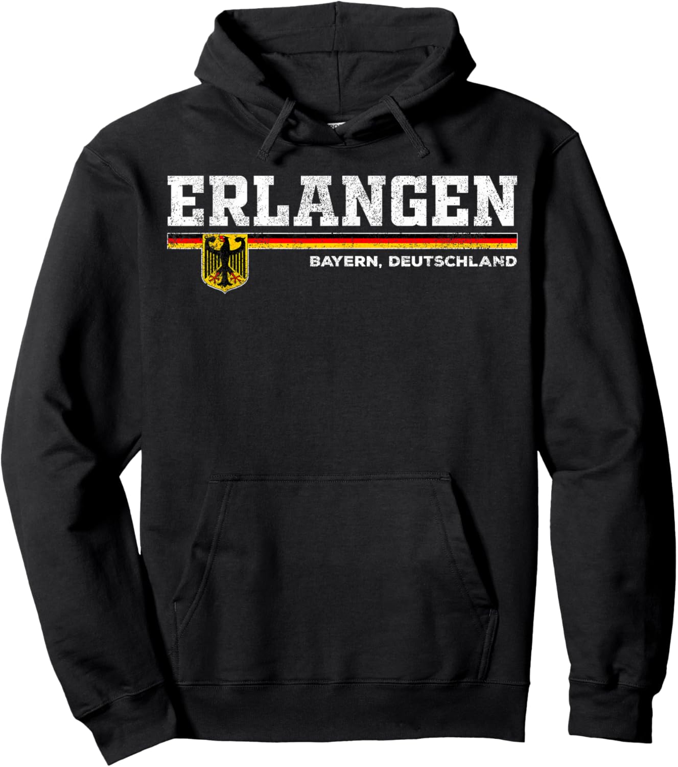 Erlangen Germany / Deutschland Hoodie - Hoodie | Black
