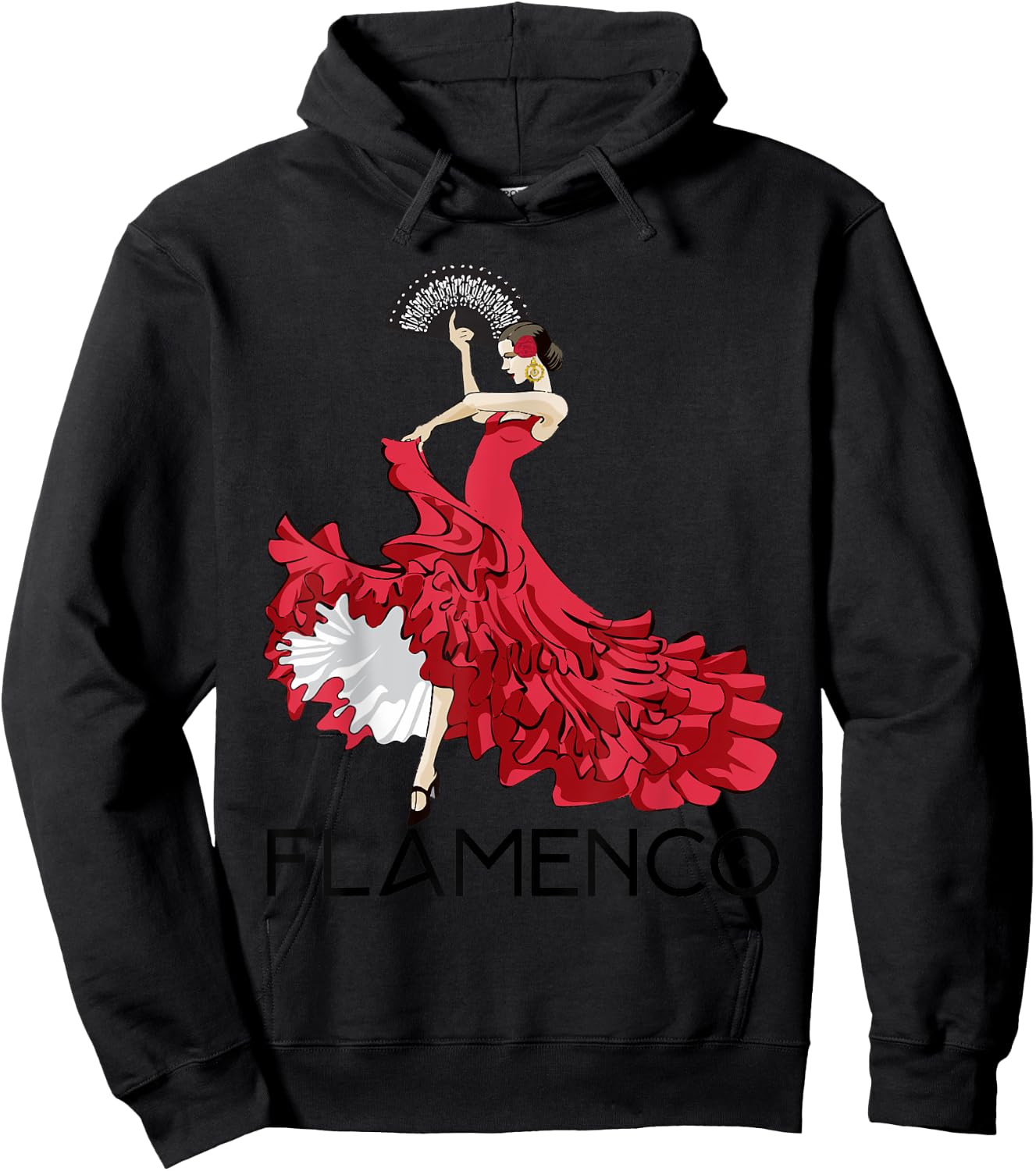 Flamenco dancer 1 - Spain Hoodie - Hoodie | Black