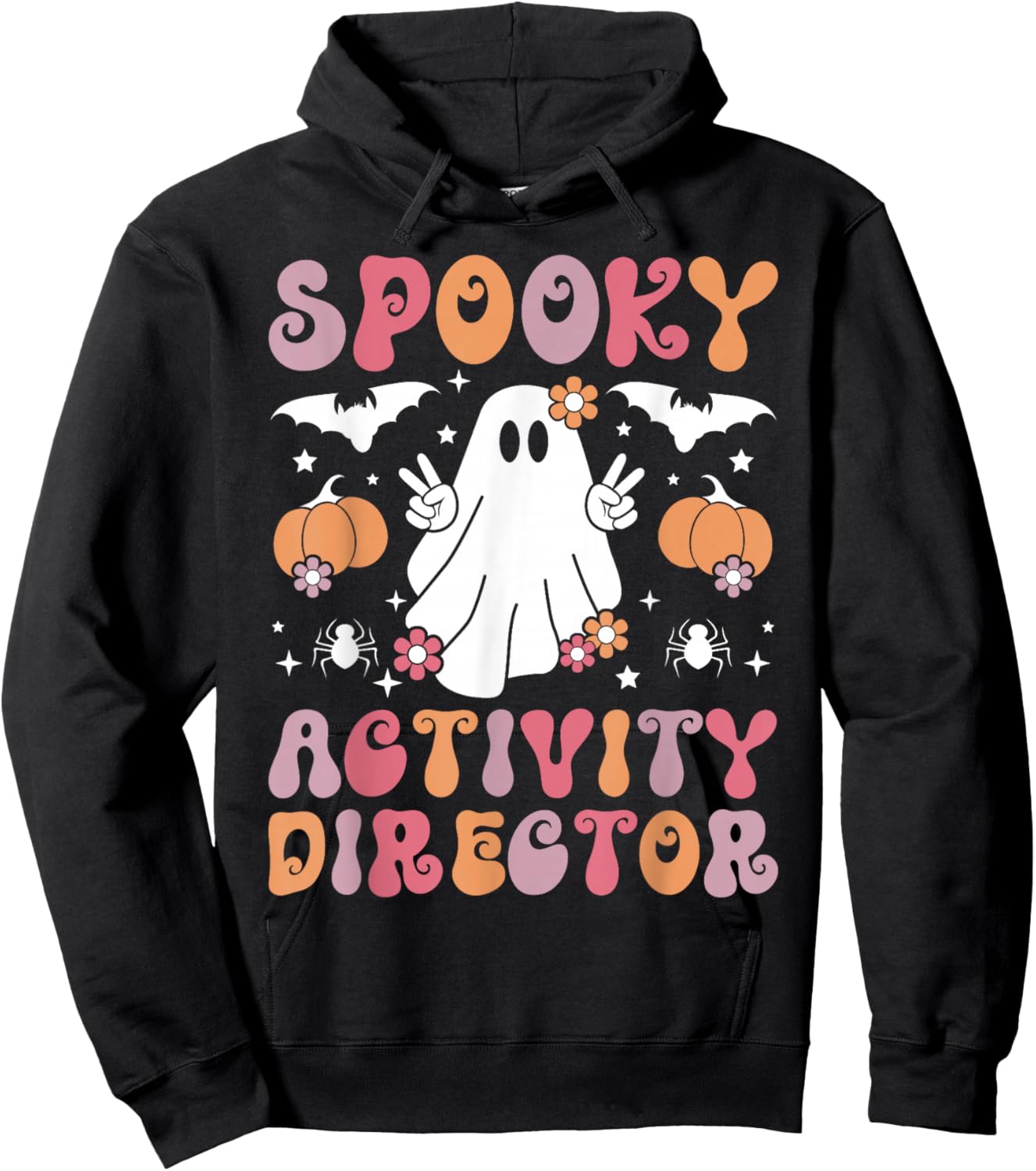 Spooky Activity Director Halloween Activity Coordinator Hoodie - Hoodie | Black