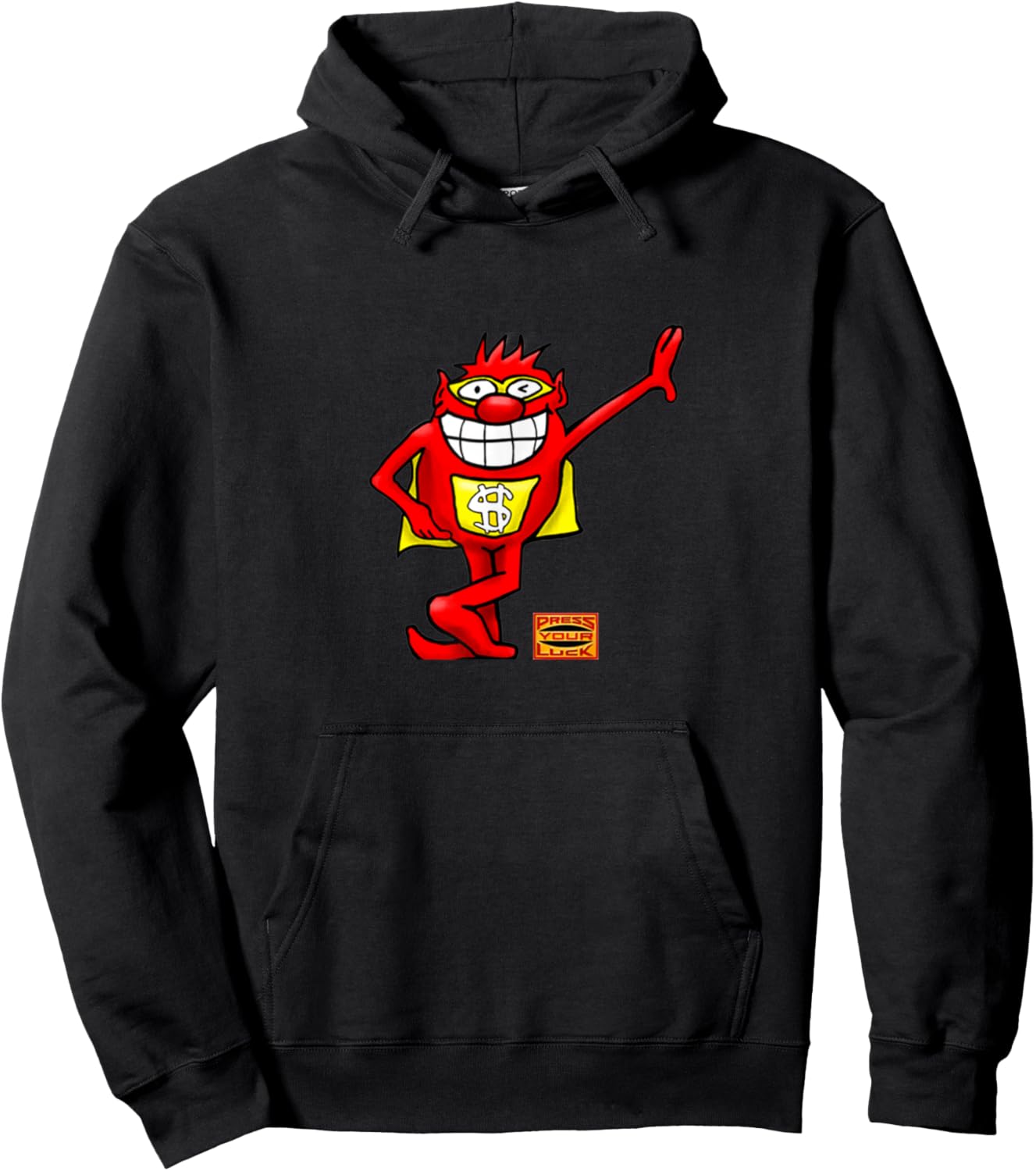 BUZZR Press Your Luck Whammy Hoodie - Hoodie | Black