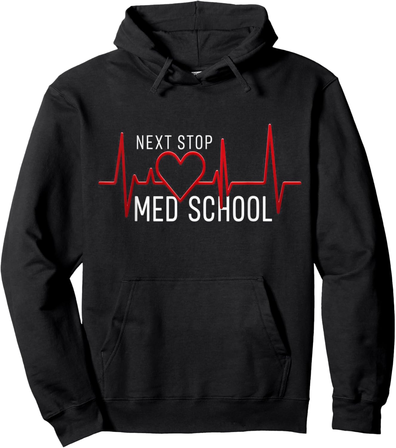 Next Stop Medical School Future Doctor Gift Med Studend Hoodie - Hoodie | Black