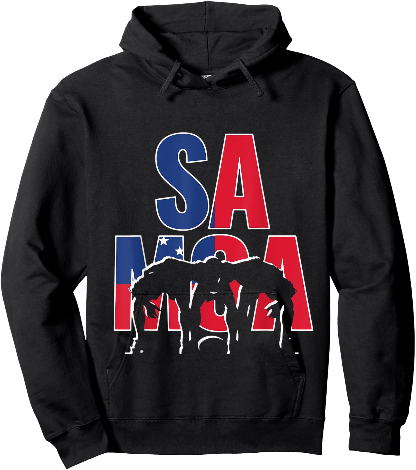 Samoa Rugby 2019 Union | Fans Kit for Samoan Supporters Hoodie - Hoodie | Black