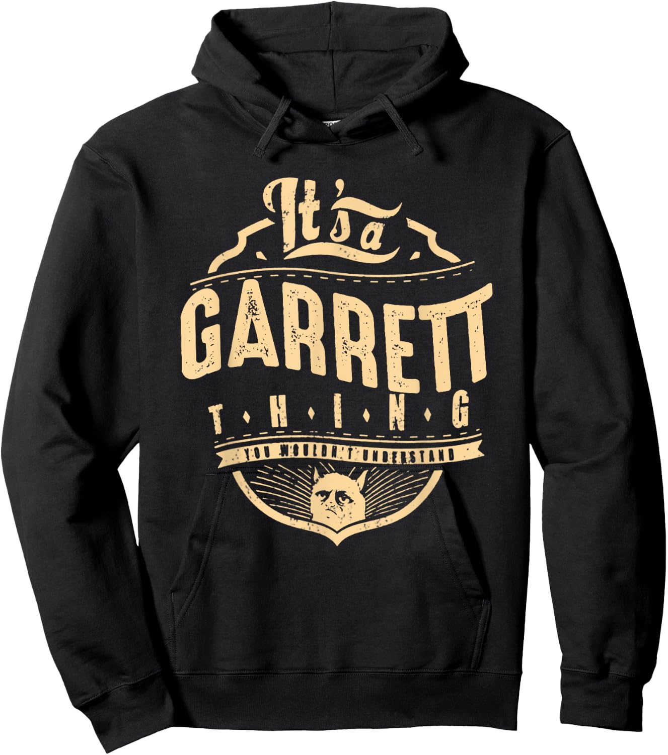 Garrett Things - You Wouldn't Understand Hoodie - Hoodie | Black
