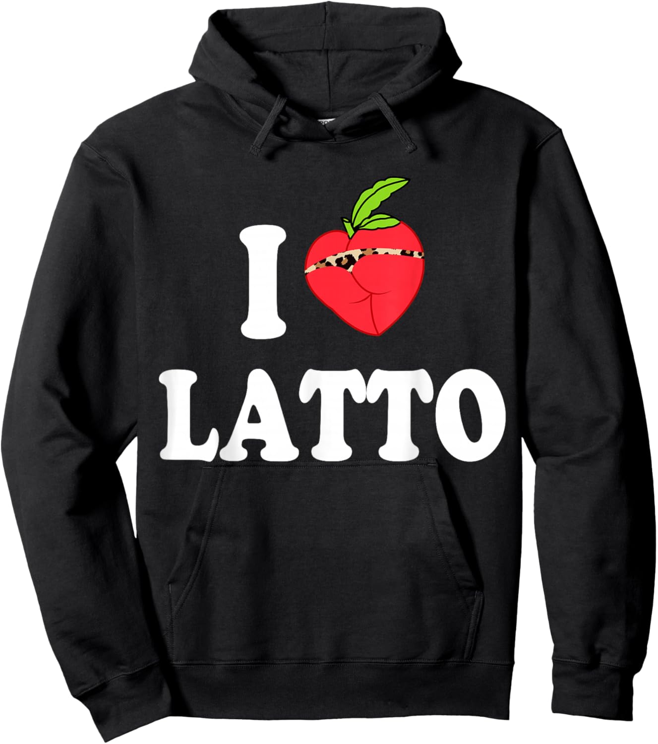 I Love Latto I Heart Latto Hoodie - Hoodie | Black