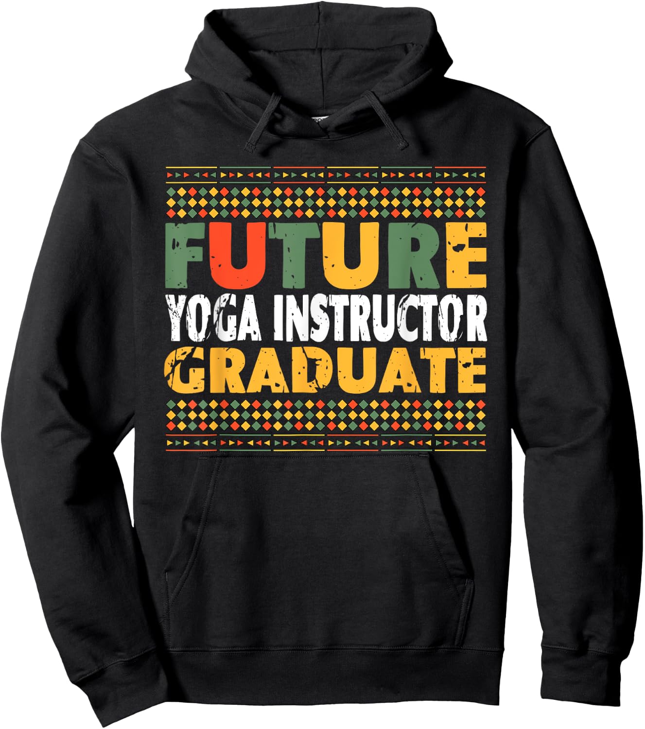 Student Future Yoga Instructor Graduate Hoodie - Hoodie | Black