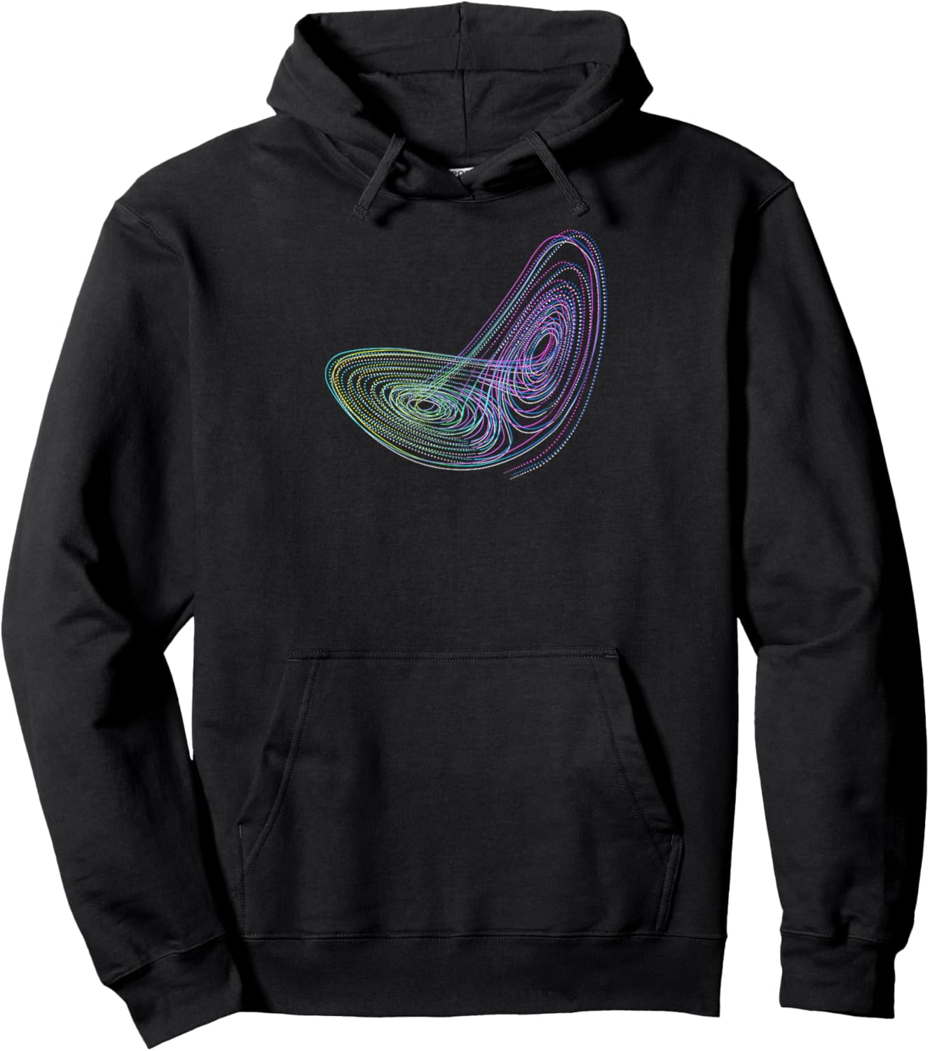 Chaos theory: Lorenz attractor Hoodie - Hoodie | Black