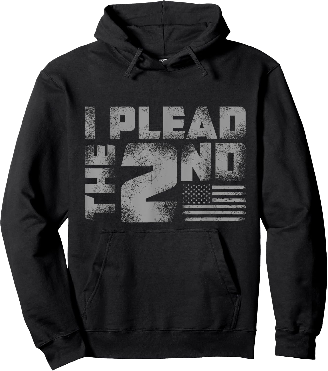 Second Amendment I Plead The 2nd Trump Gun Gift Hoodie - Hoodie | Black