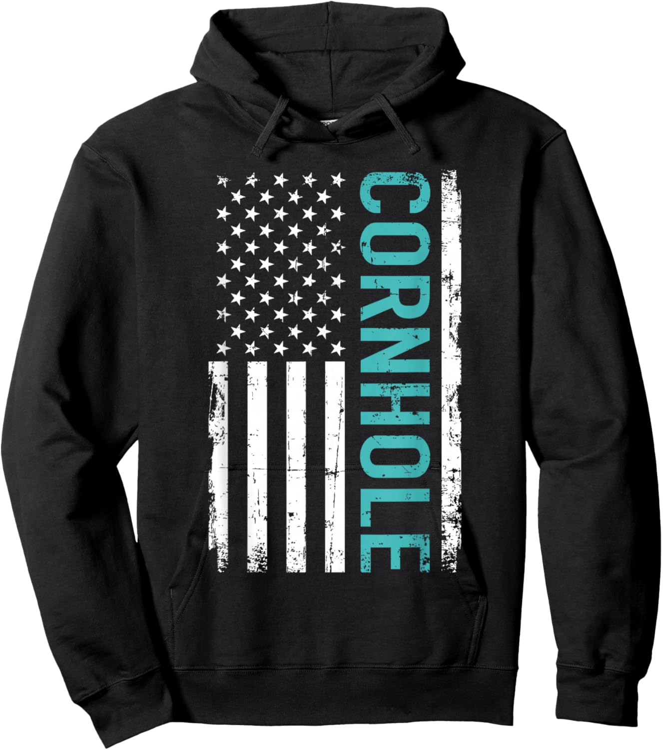 Cornhole USA Hoodie - Hoodie | Black