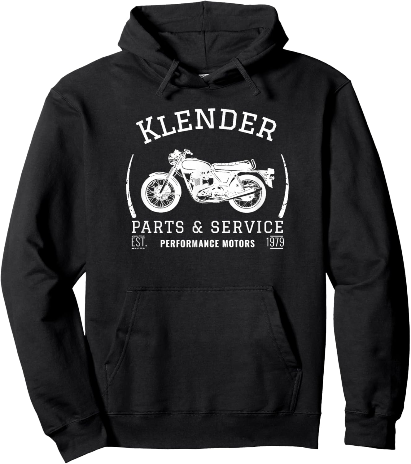 Klender Parts & Service Performance Motors Motorcycles Hoodie - Hoodie | Black