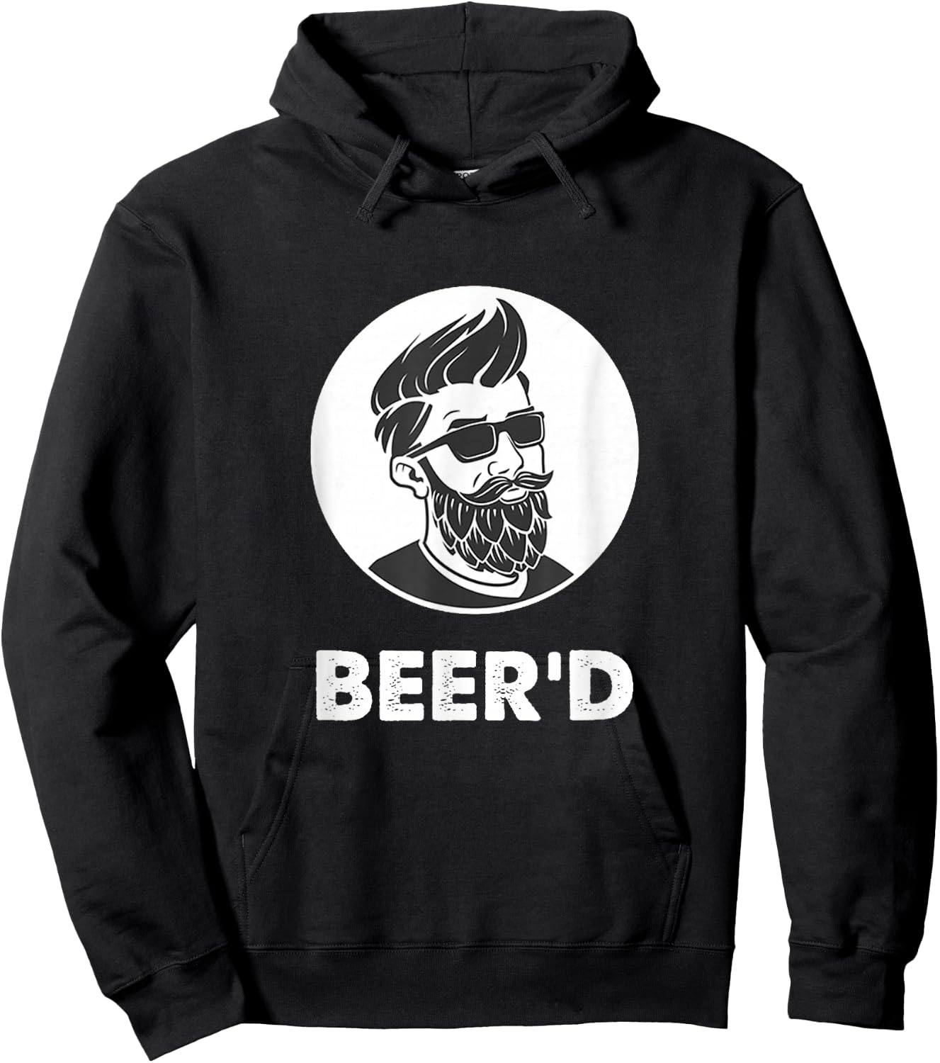 Beerd Beard Craft Beer Shirt Hoodie - Hoodie | Black
