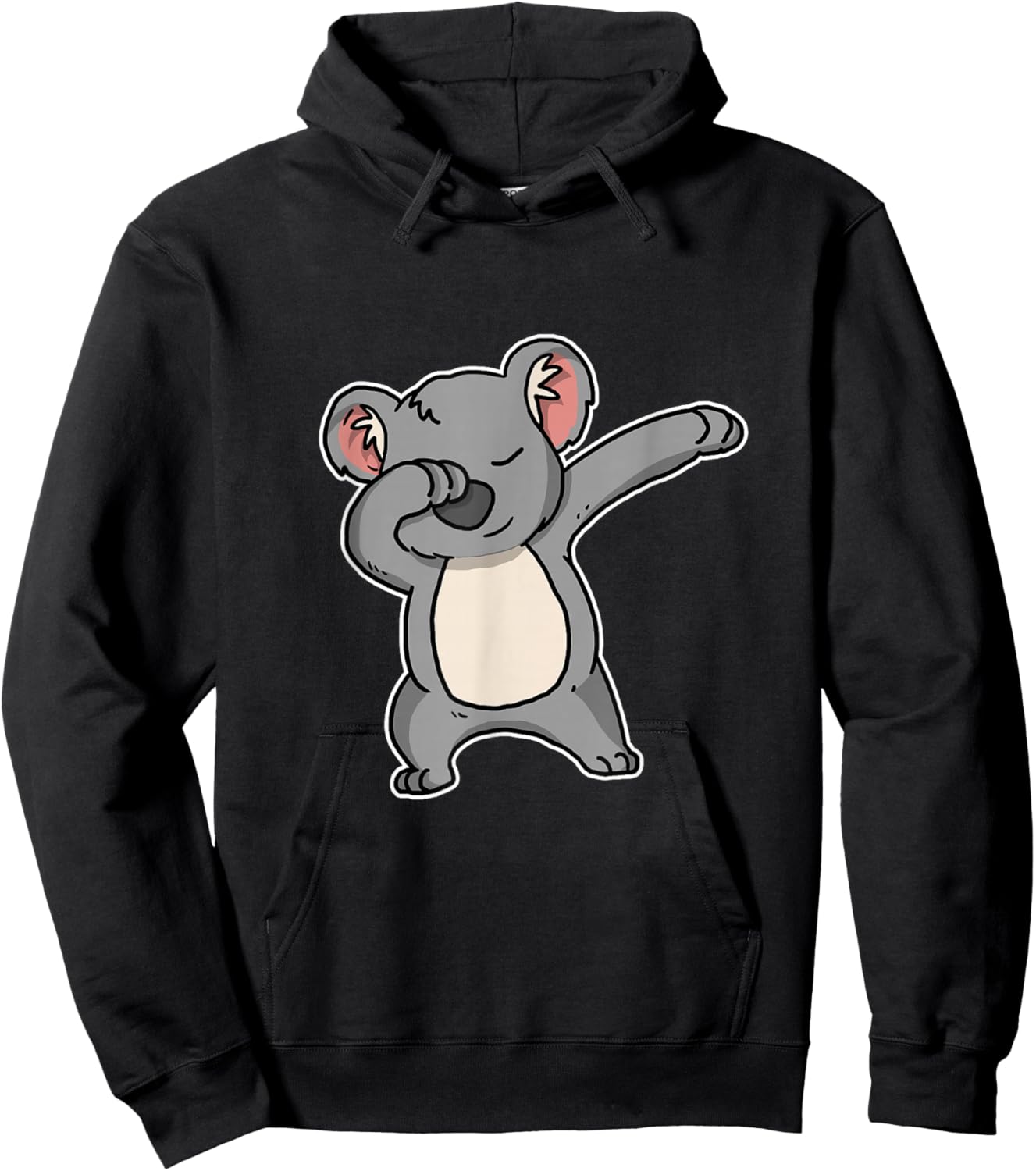 Funny Dabbing Koala Gift Koala Bear Dab Dance Hoodie - Hoodie | Black