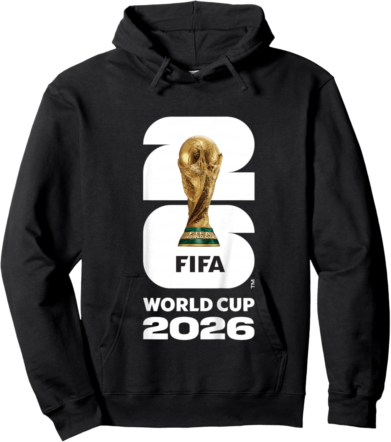 Kids FIFA World CUP26 FIFA Gold Trophy Hoodie - Hoodie | Black