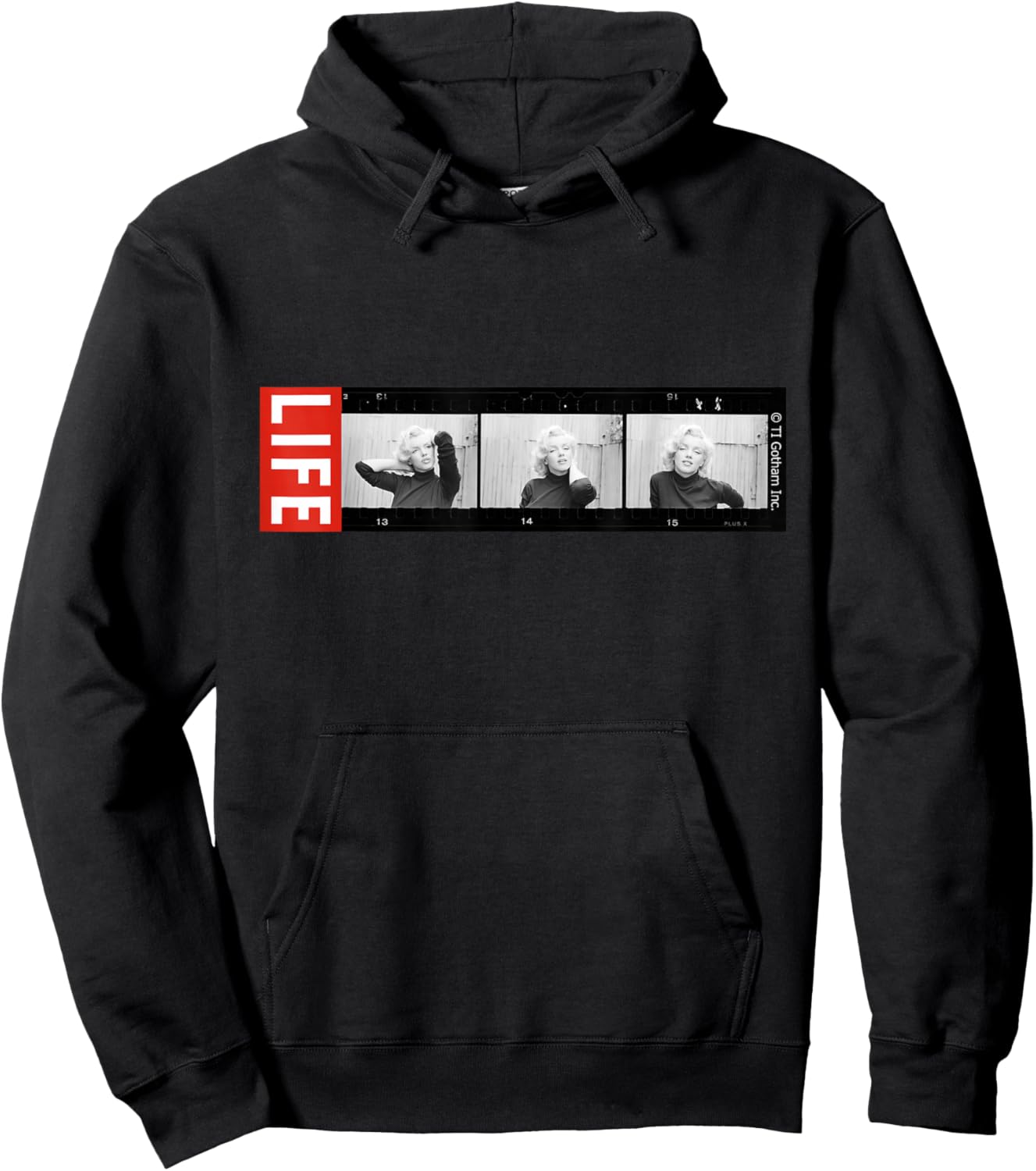 Collection d'images LIFE _ Marilyn Monroe 03 , Black, S Hoodie - Hoodie | Black