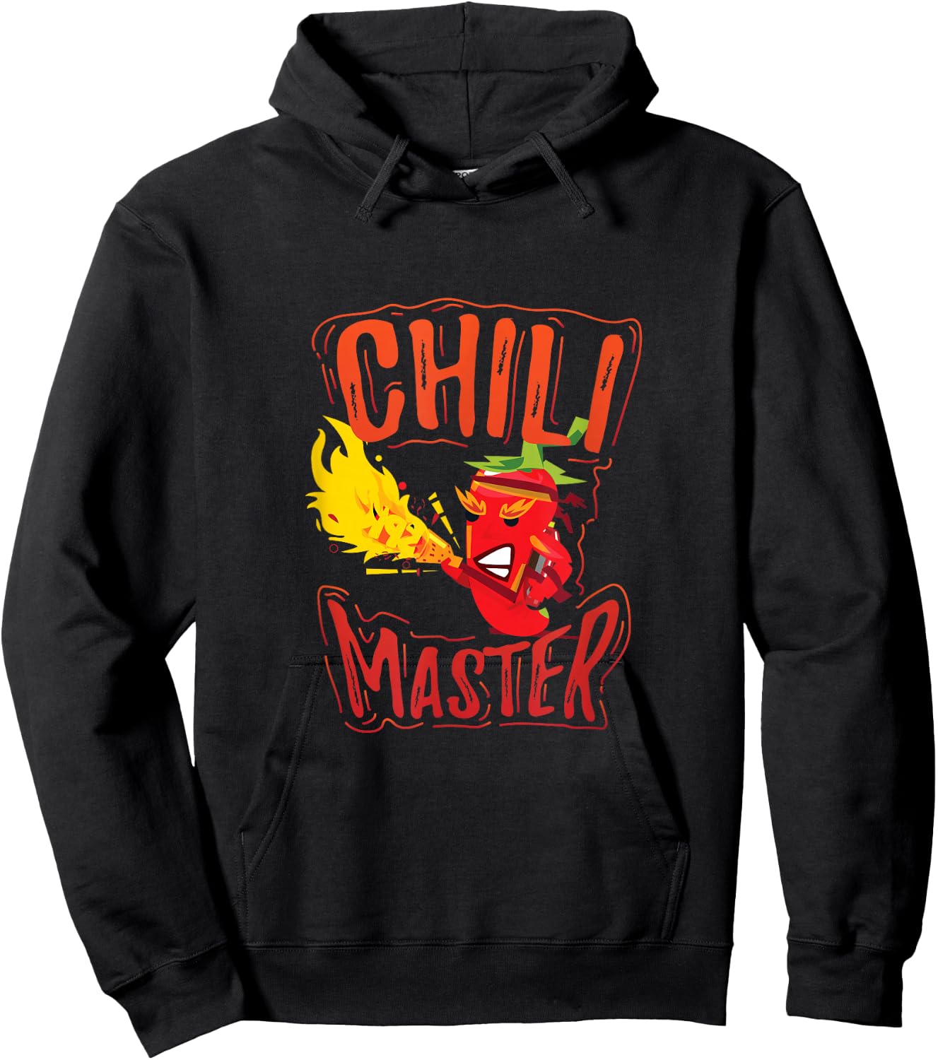 Chili Master Cooking Competition Chef Gift Fun Hoodie - Hoodie | Black