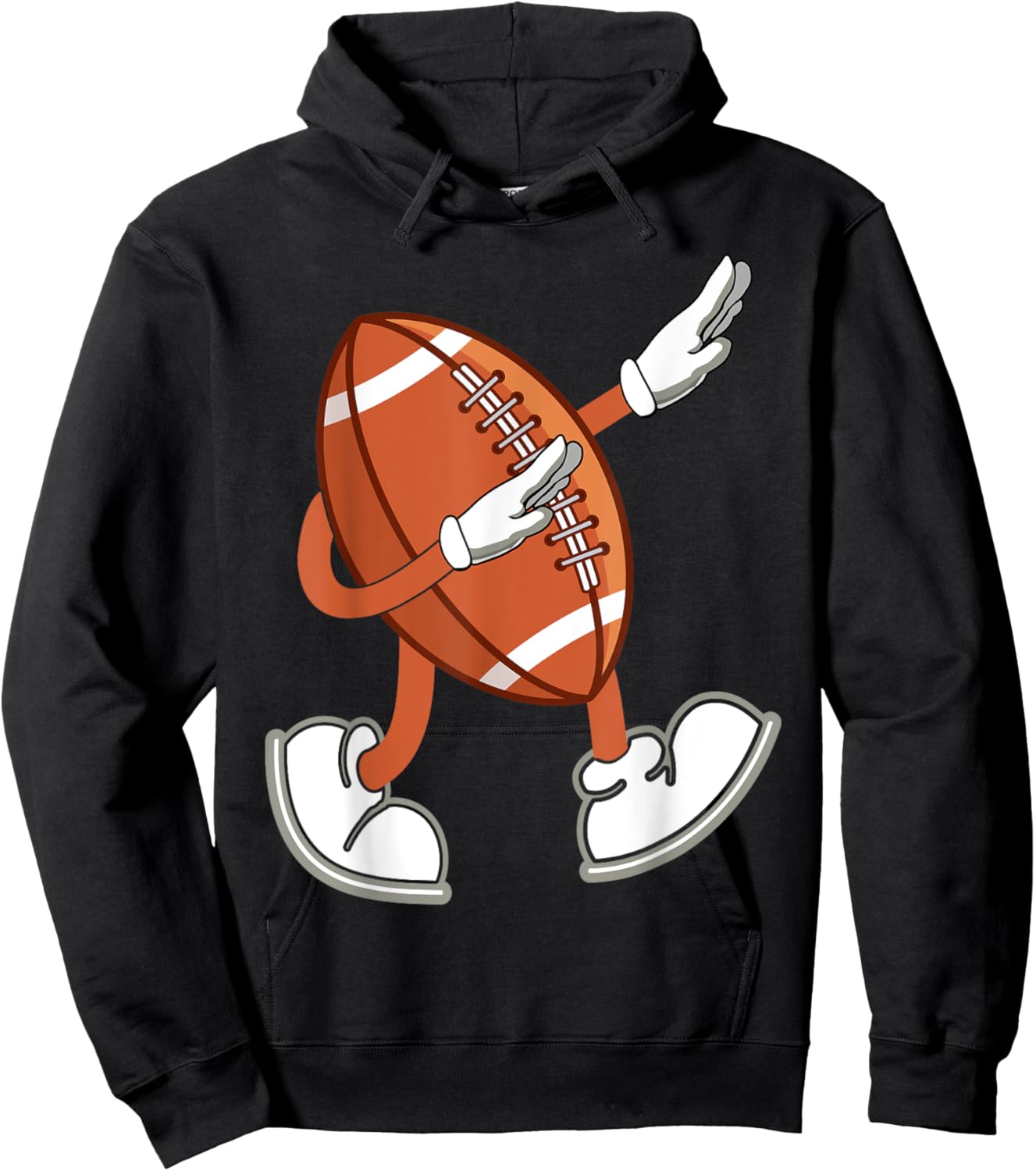 Dabbing Football Dab - American Football Hoodie - Hoodie | Black