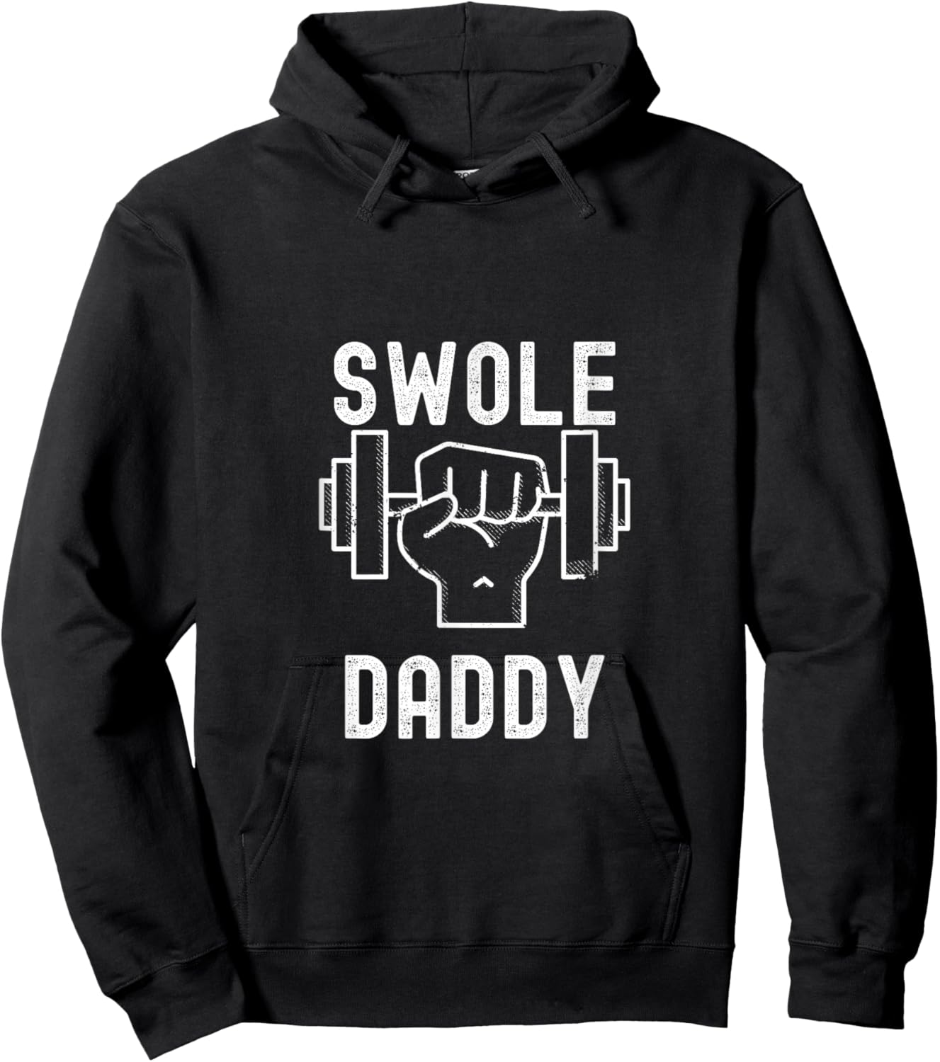 Swole Daddy Hoodie - Hoodie | Black