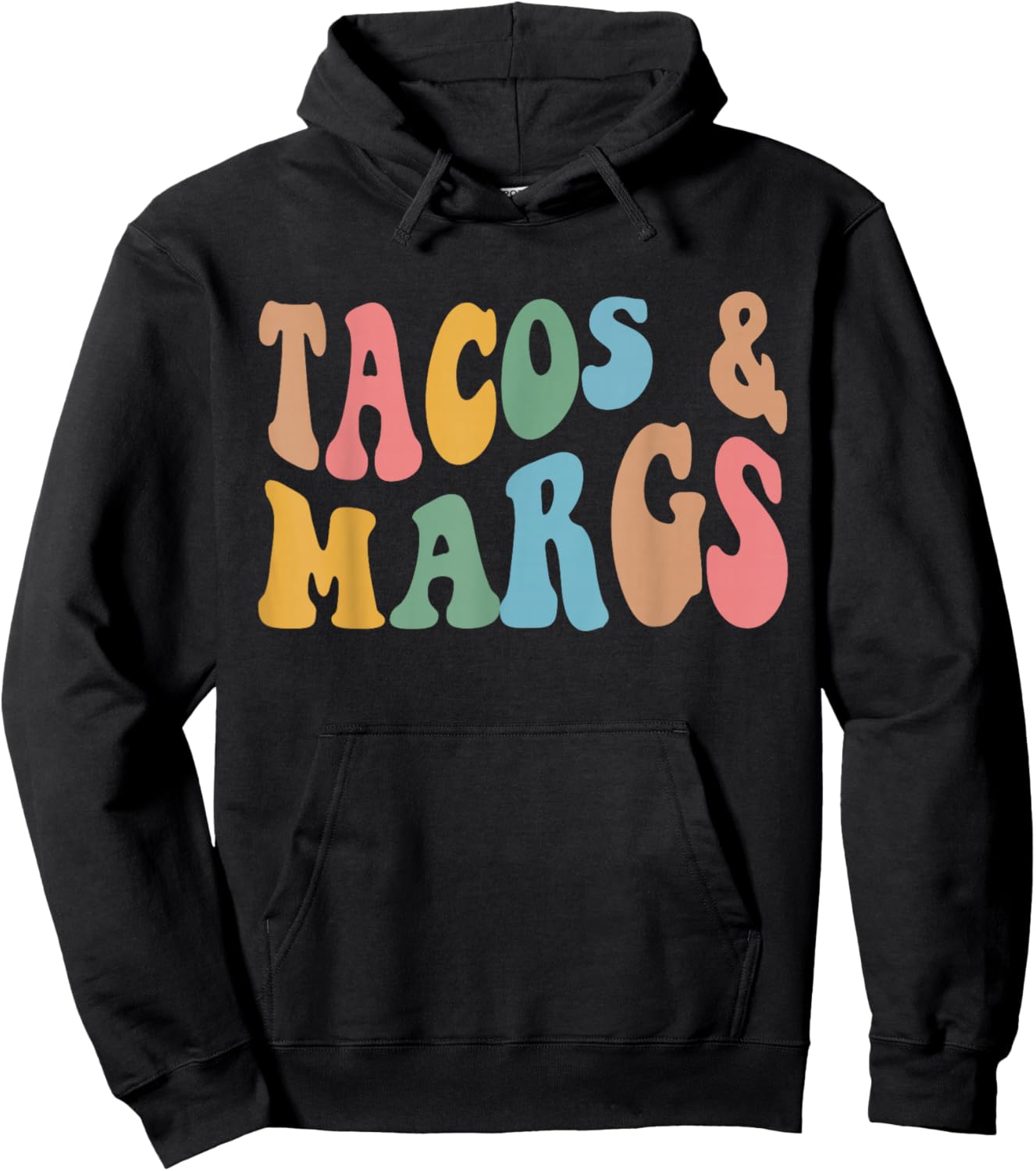 Tacos And Margs Funny Cinco De Mayo Mexican Fiesta Party Hoodie - Hoodie | Black