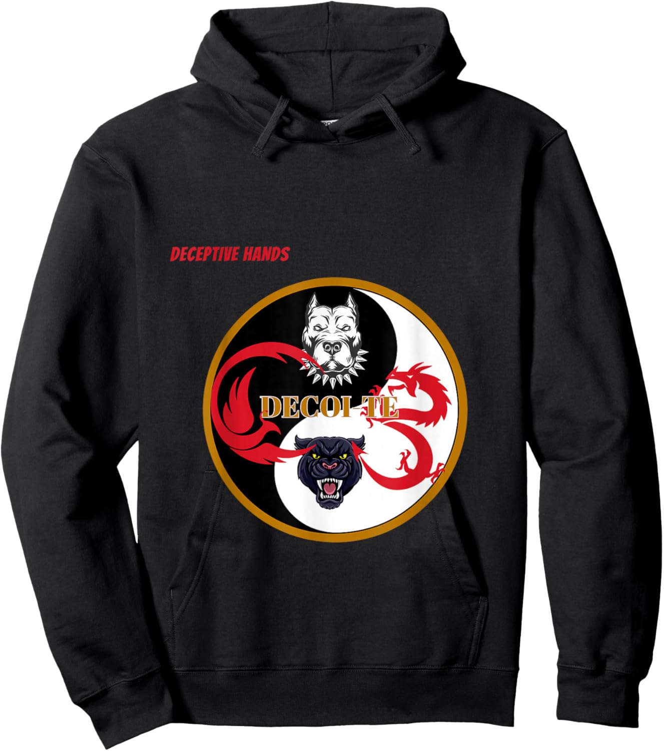 Grand Master Jerry Campbell's De-coite Deceptive Hands Hoodie - Hoodie | Black