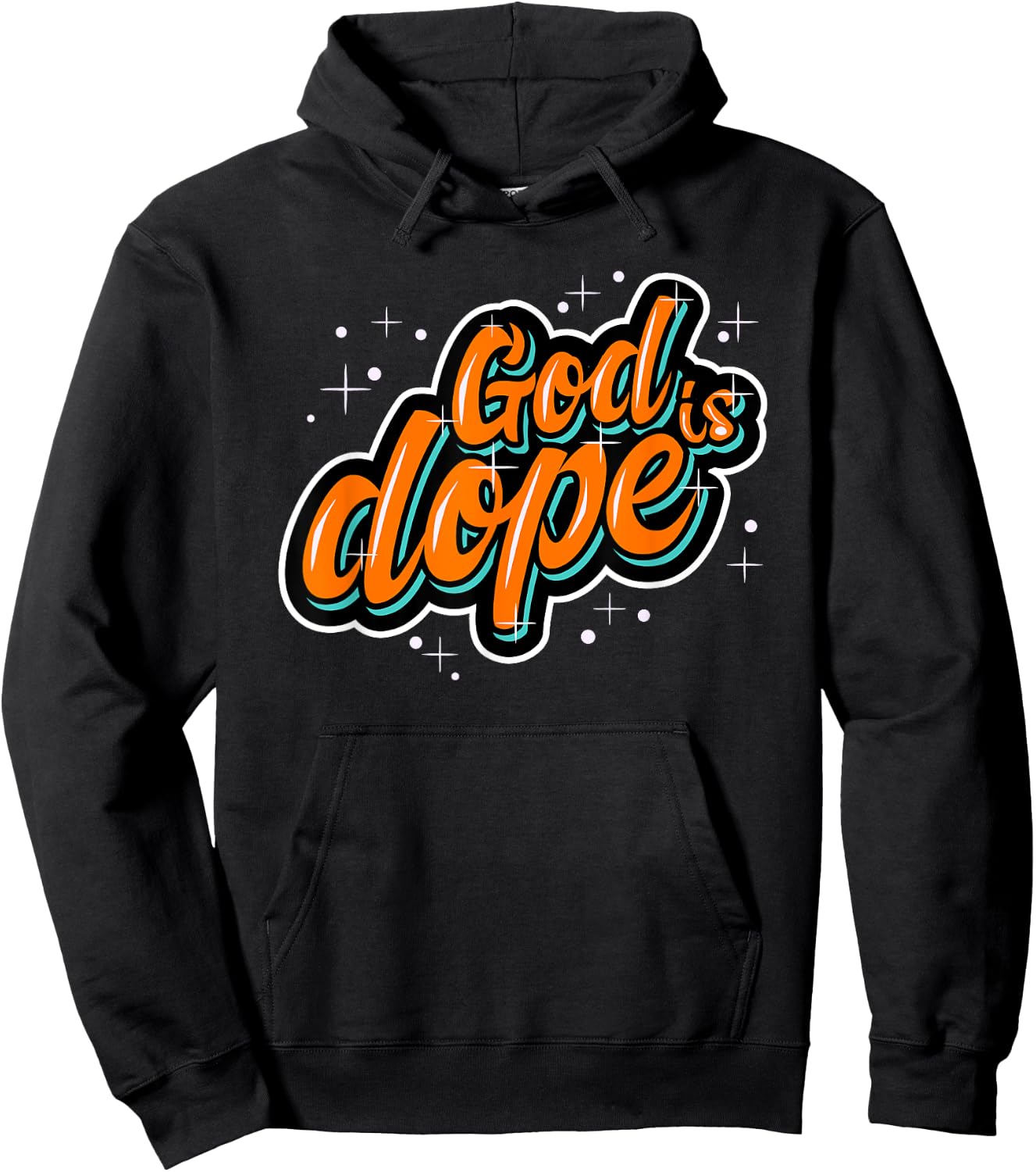 God is Dope Christian Faith Believer Hoodie - Hoodie | Black