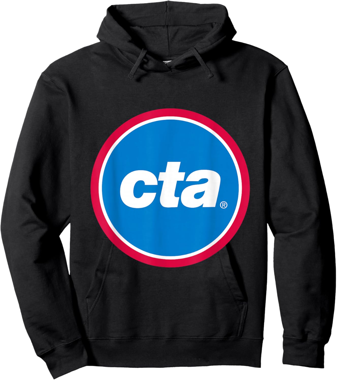 CTA Trains Logo Hoodie - Hoodie | Black
