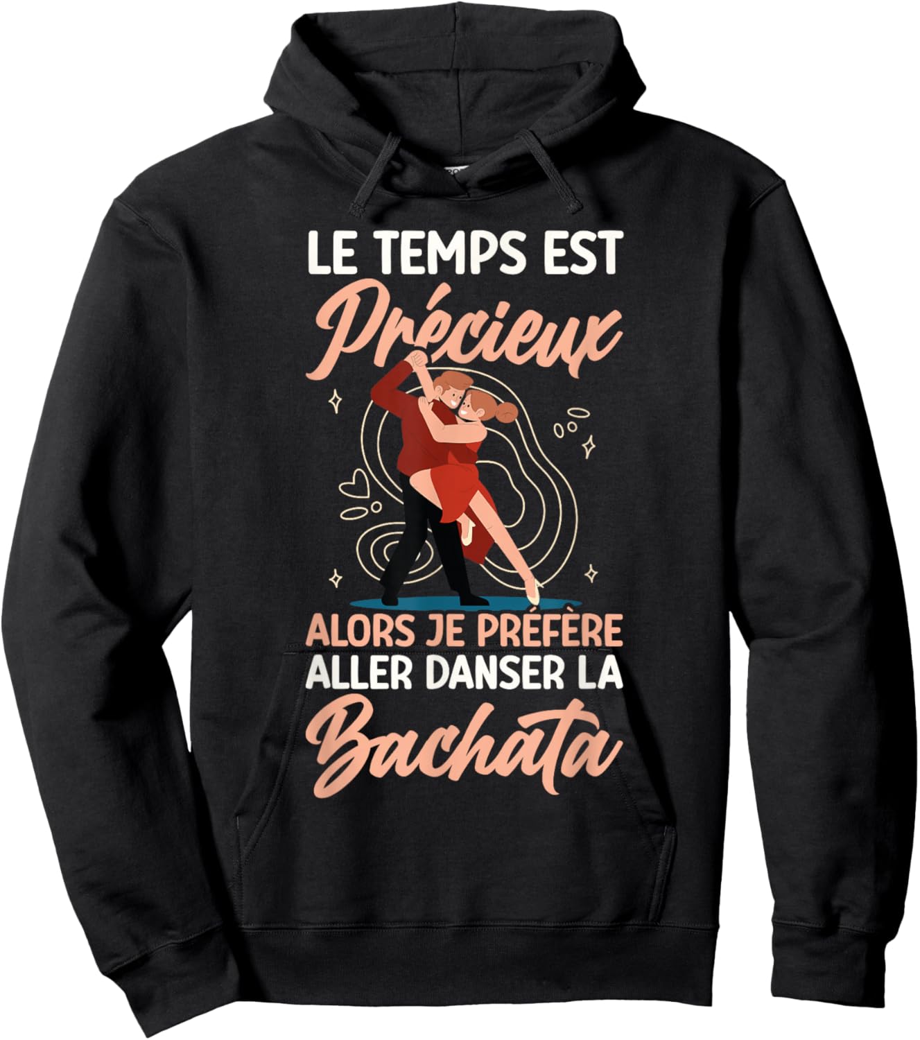 Dance Bachata Dancer , Black, S Hoodie - Hoodie | Black