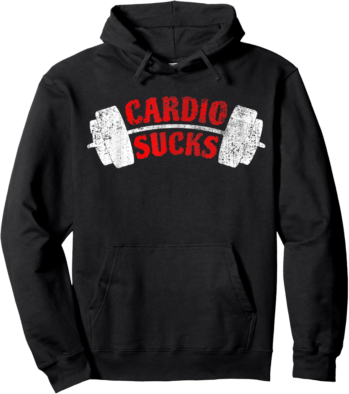 Cardio Sucks at the gym Hoodie - Hoodie | Black